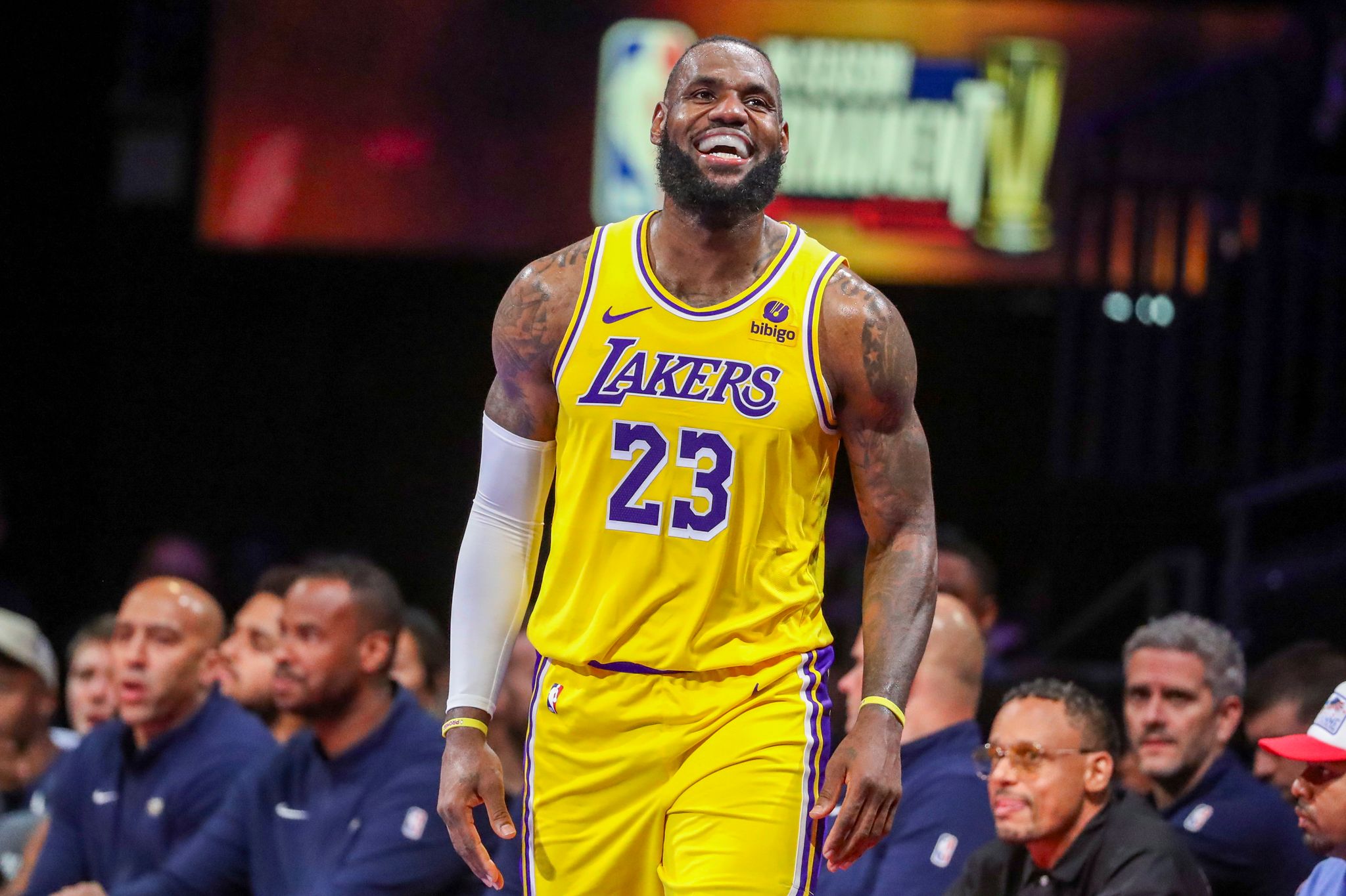 James mit Rekord: Zum 20. Mal im All-Star-Team der NBA