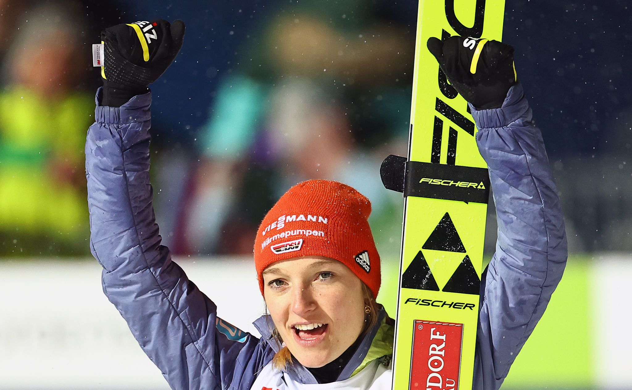 Schmid erstmals in diesem Winter auf dem Podium