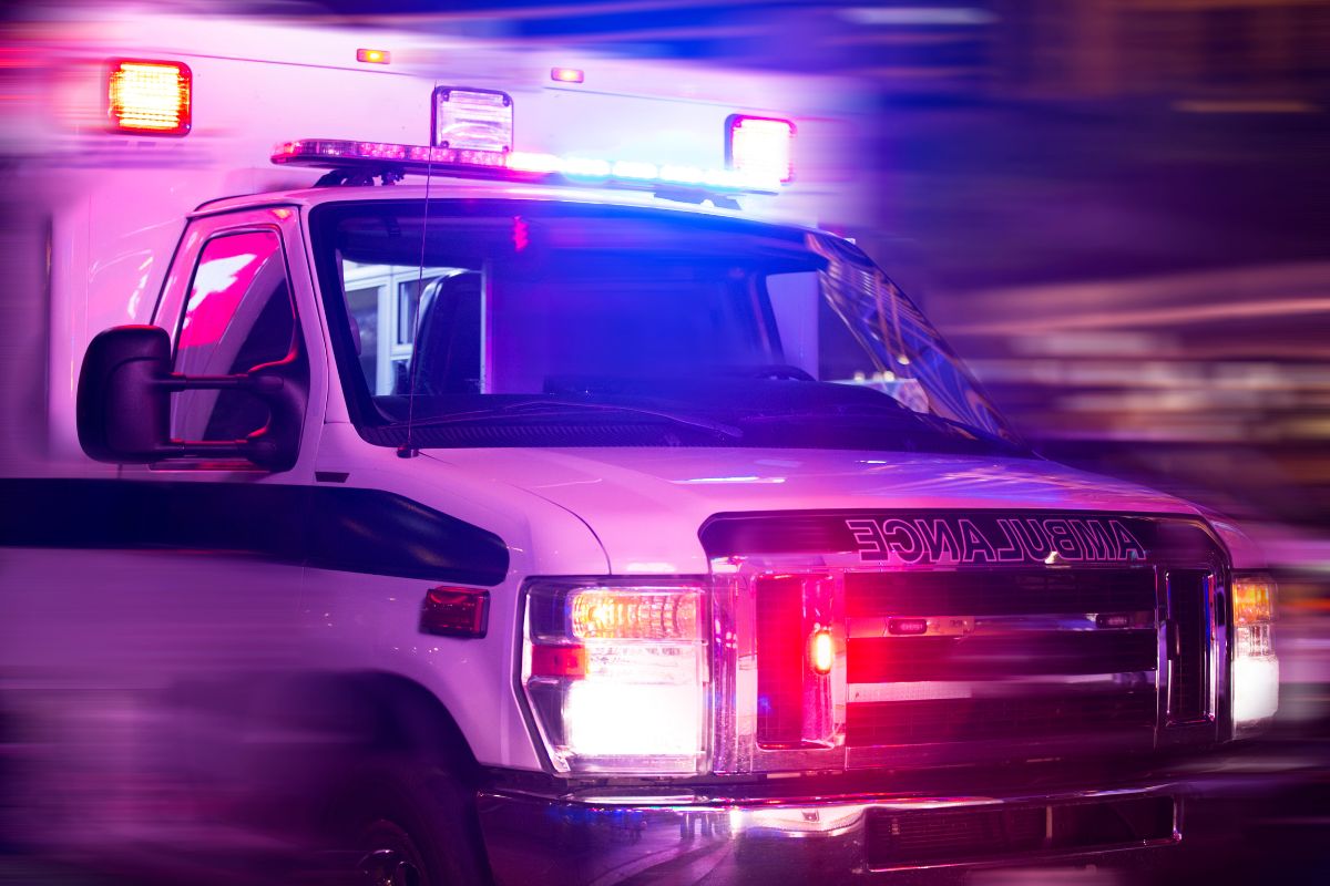 Prinz nach Brand in Krankenhaus