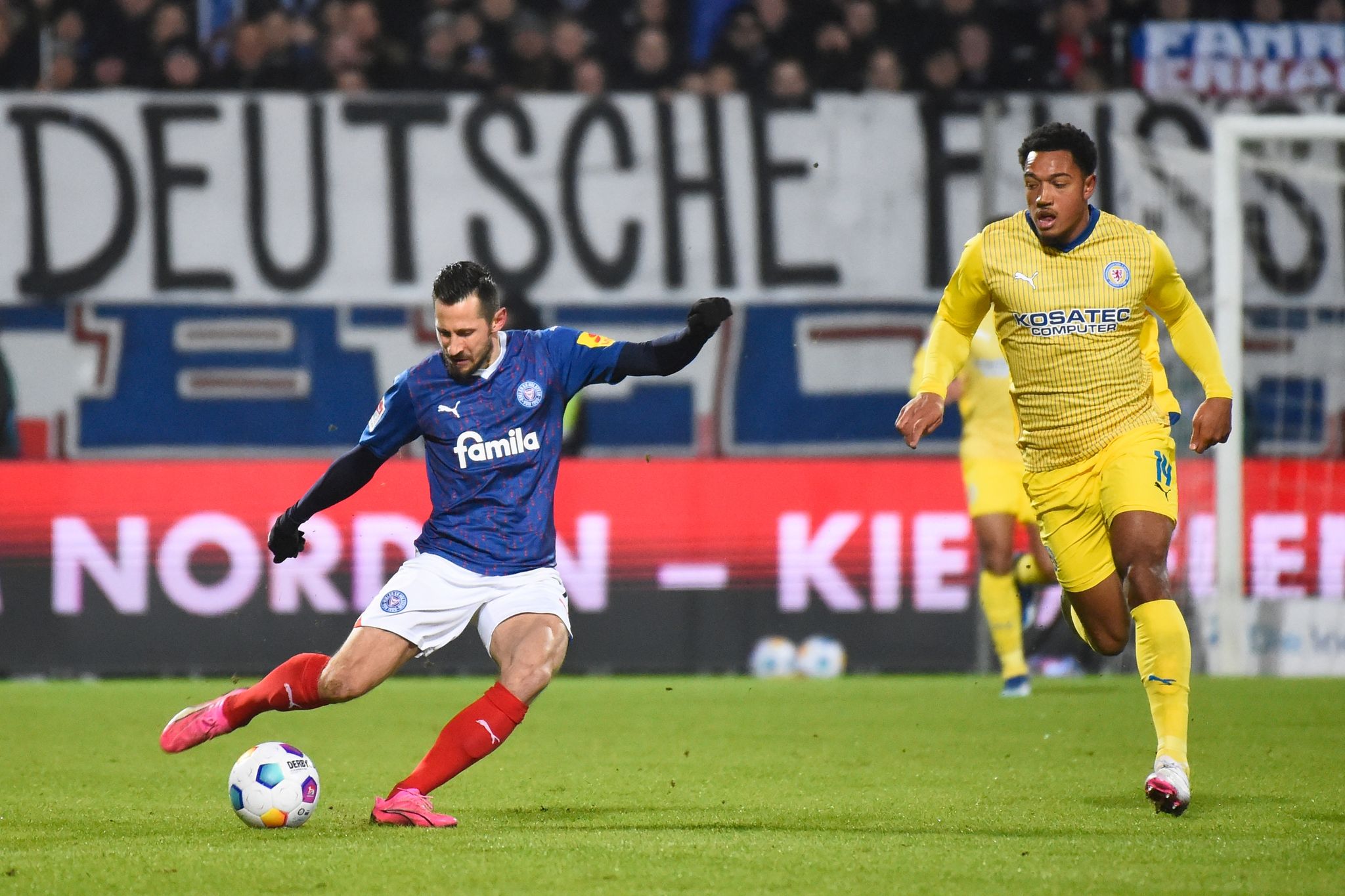 Kiel bangt nach 1:2 gegen Braunschweig um Tabellenführung