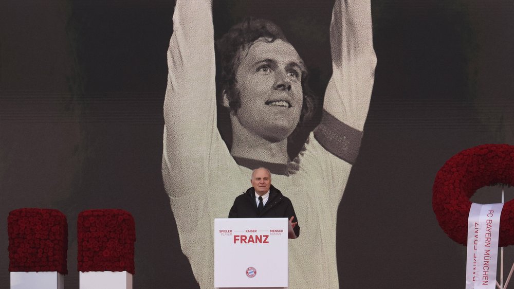 Gedenkfeier für Franz Beckenbauer: Abschied von einer Legende