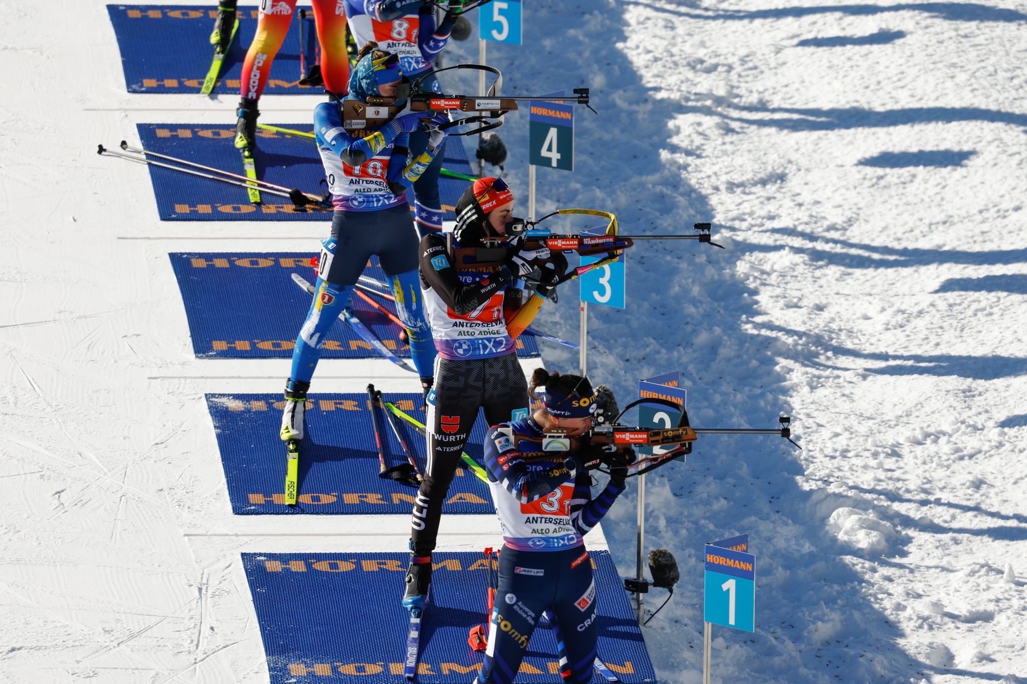 Biathleten Voigt und Strelow siegen in Single-Mixed-Staffel