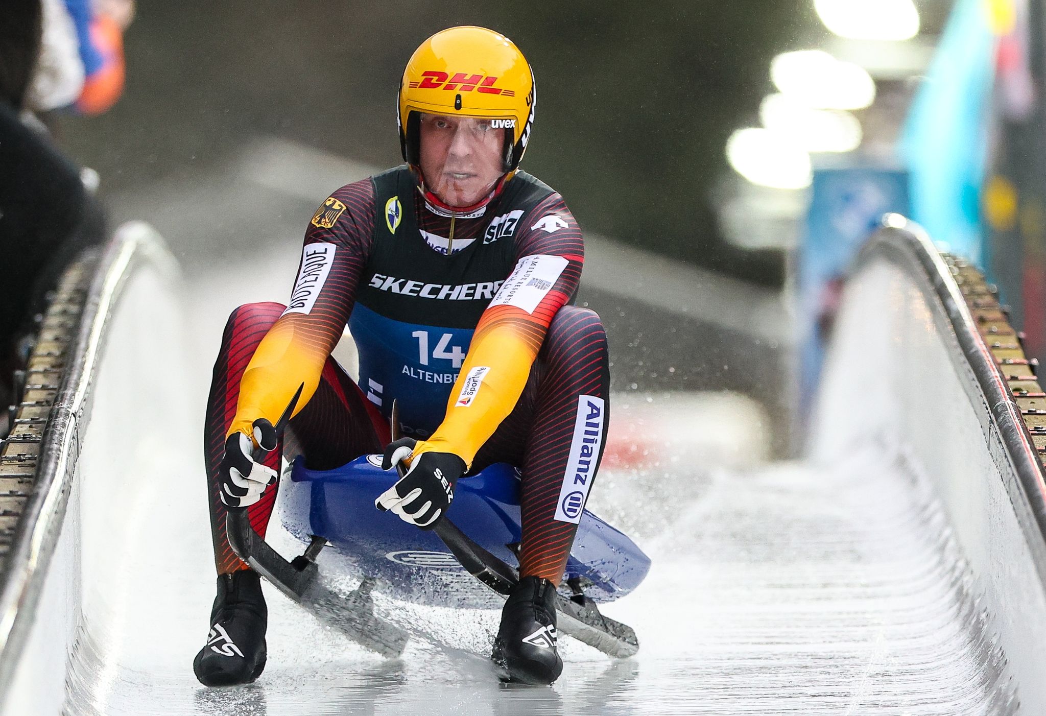 Taubitz und Langenhan gewinnen Gold und Silber bei Heim-WM in Altenberg