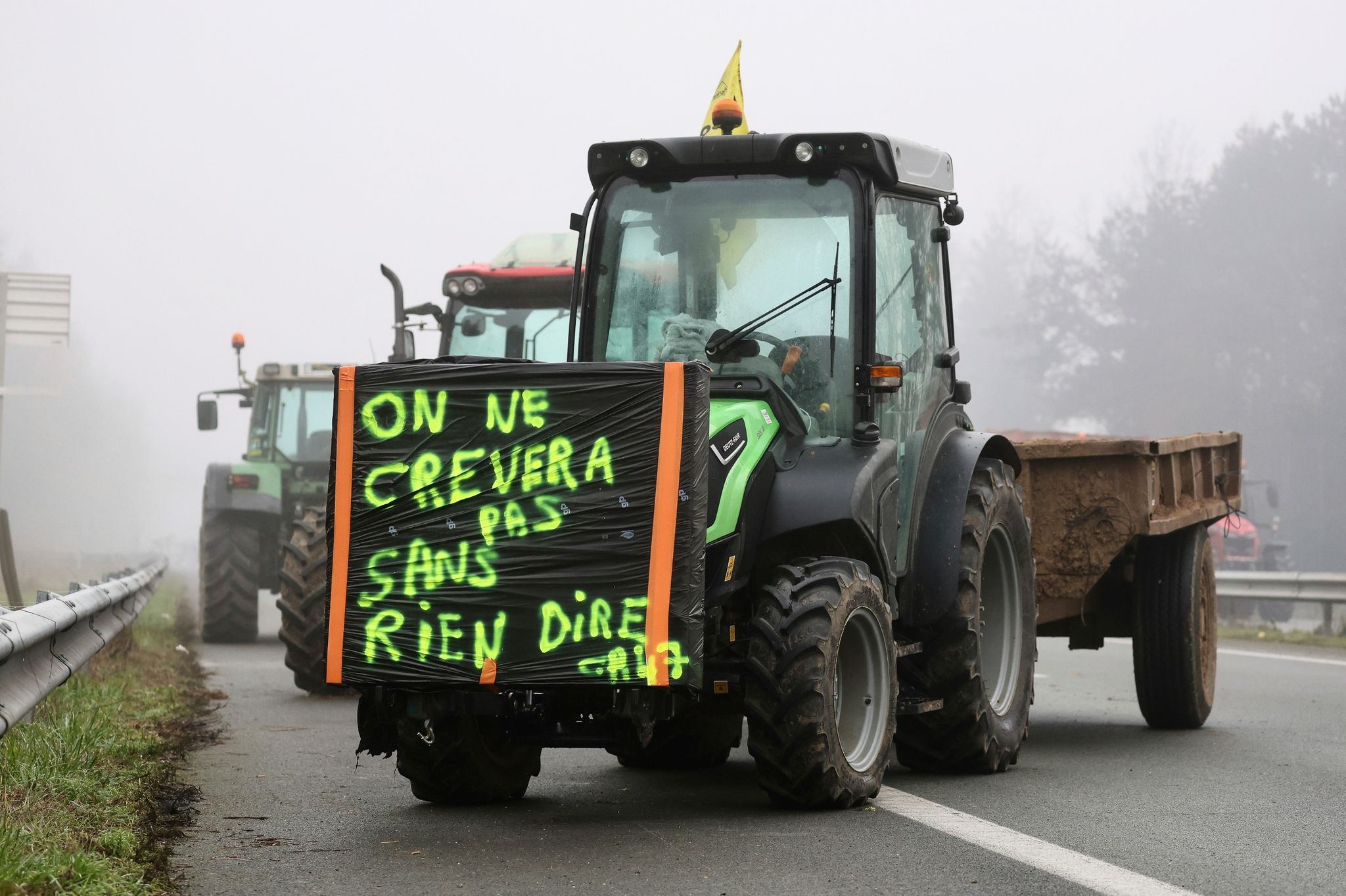 Landwirte drohen mit Blockade von Paris