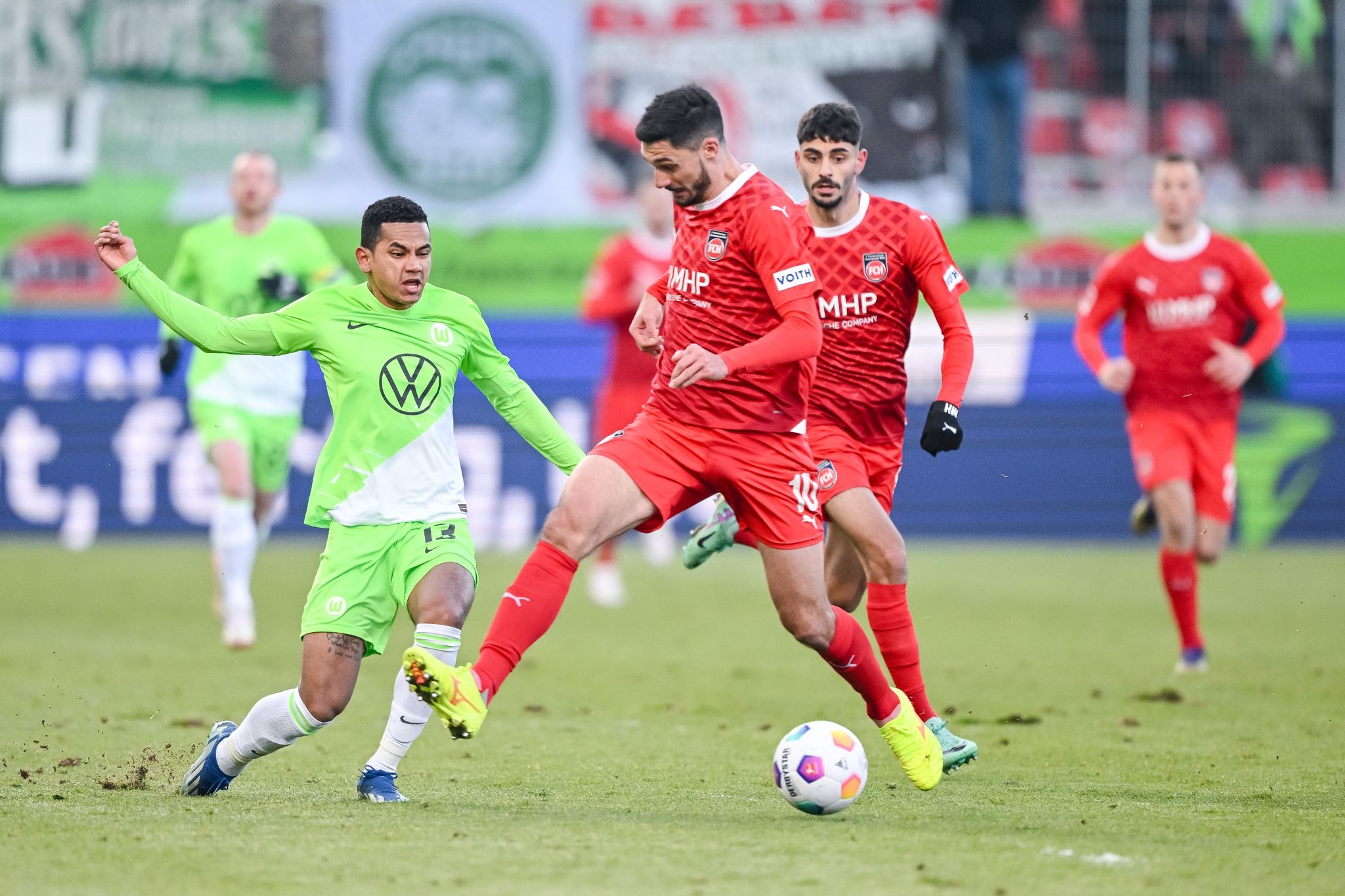 Heidenheim und Wolfsburg mit Remis