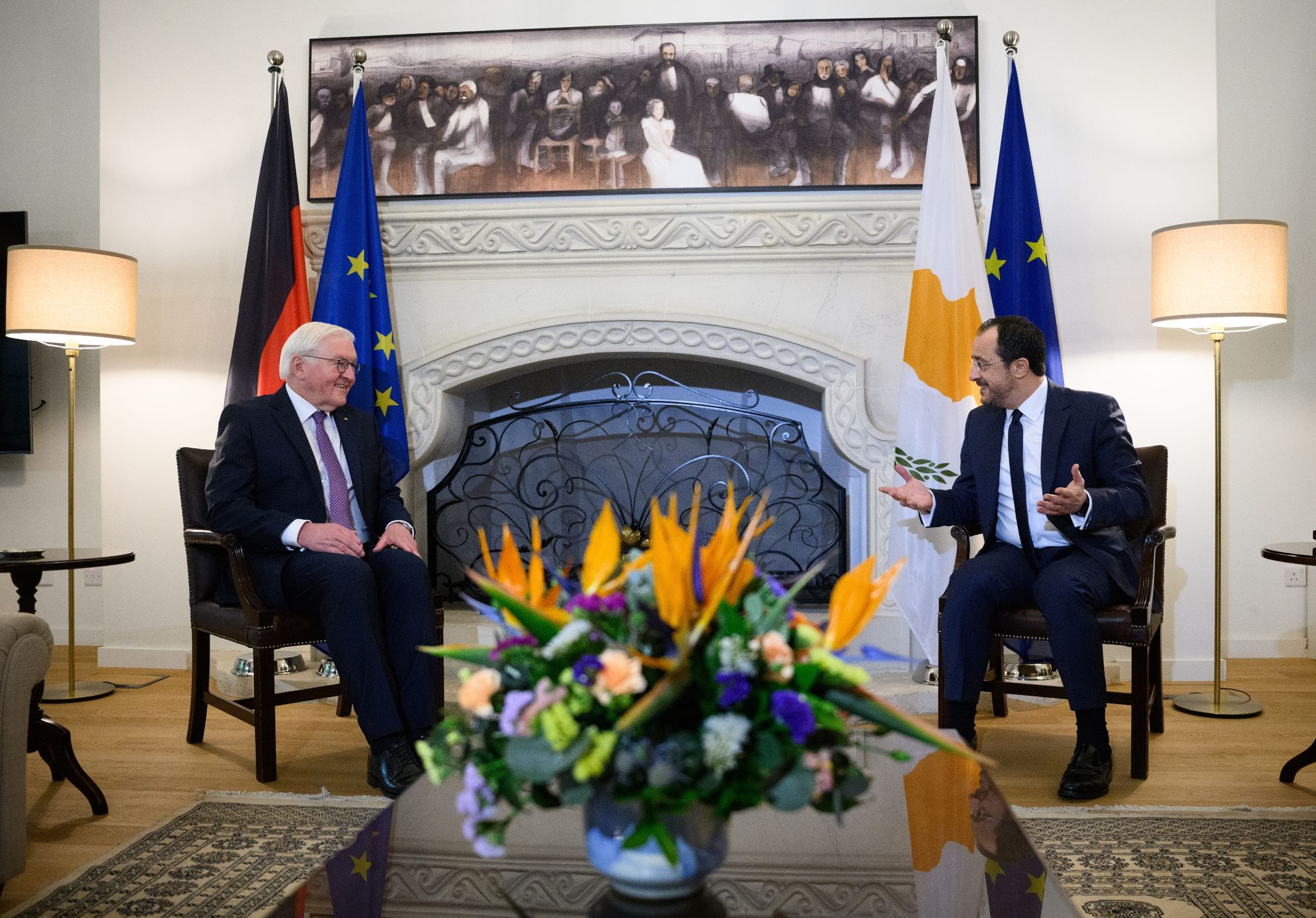 Zyprischer Staatspräsident bittet Deutschland um Hilfe bei Überwindung der Teilung der EU-Inselrepublik