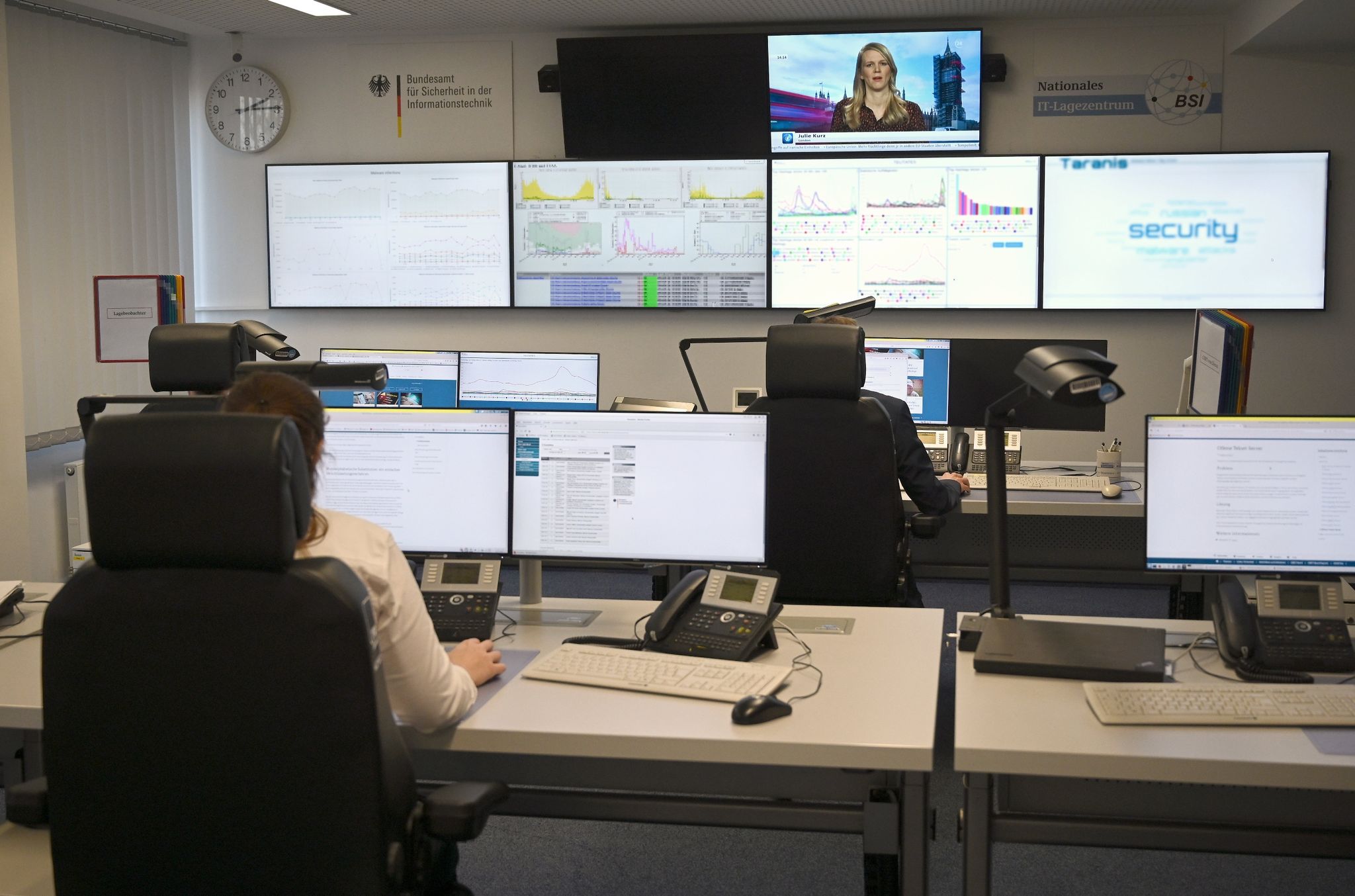 Neues IT-Lagezentrum für besseren Schutz der Systeme des Bundes und der Bürger