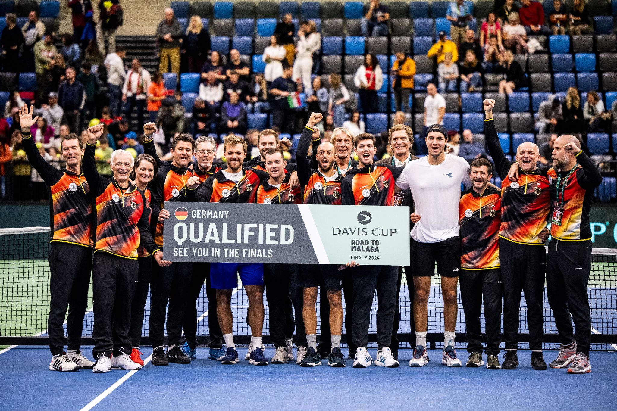 Deutsches Davis-Cup-Team erreicht Gruppenphase