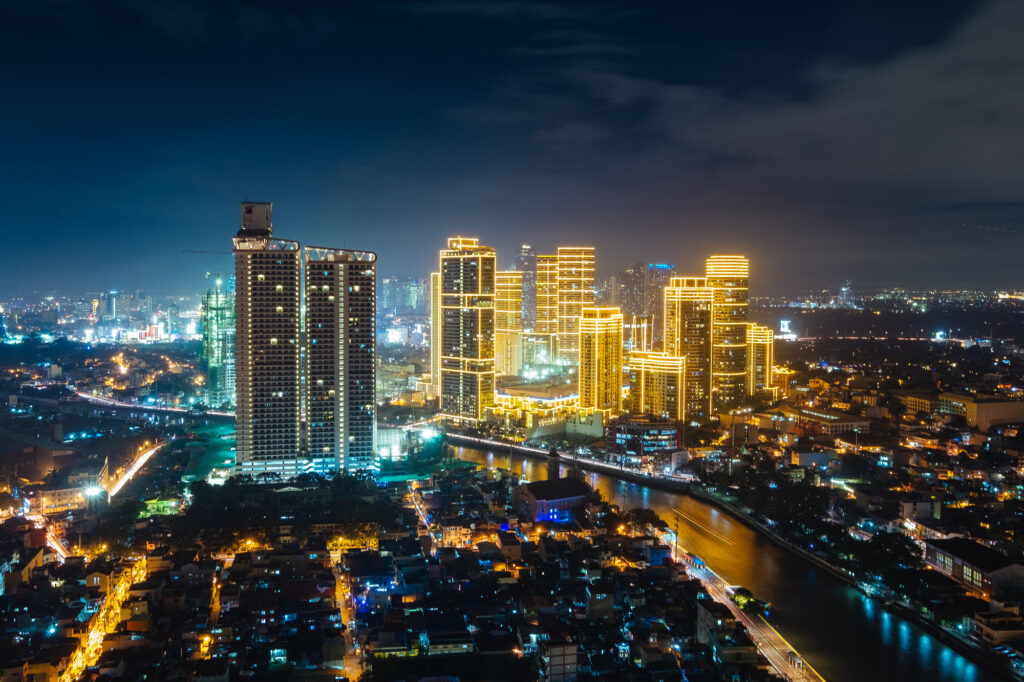 Größten Städte der Welt: Platz 13 Manila - Manila City bei Nacht