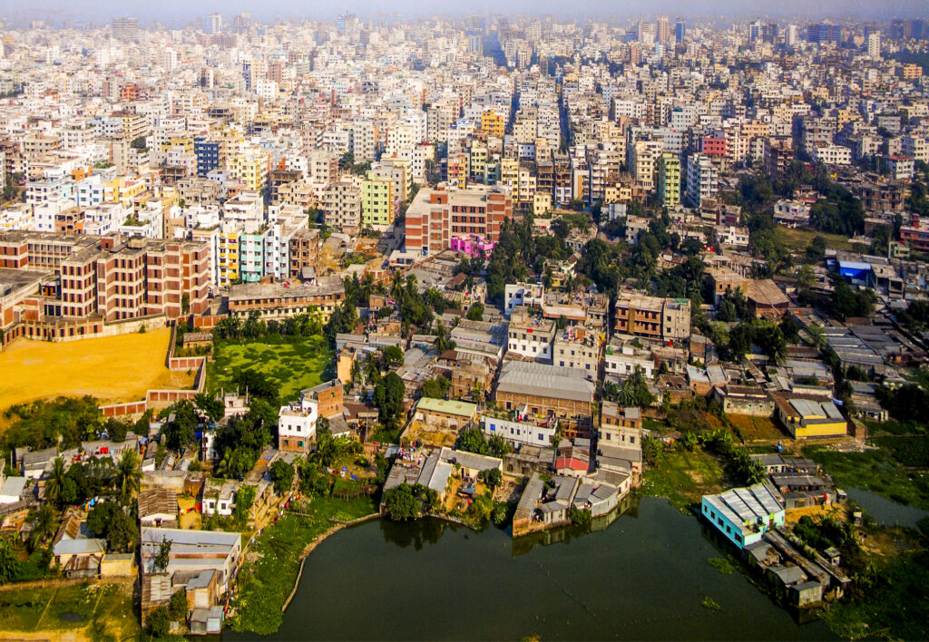 Region Dhaka, die Hauptstadt von Bangladesch