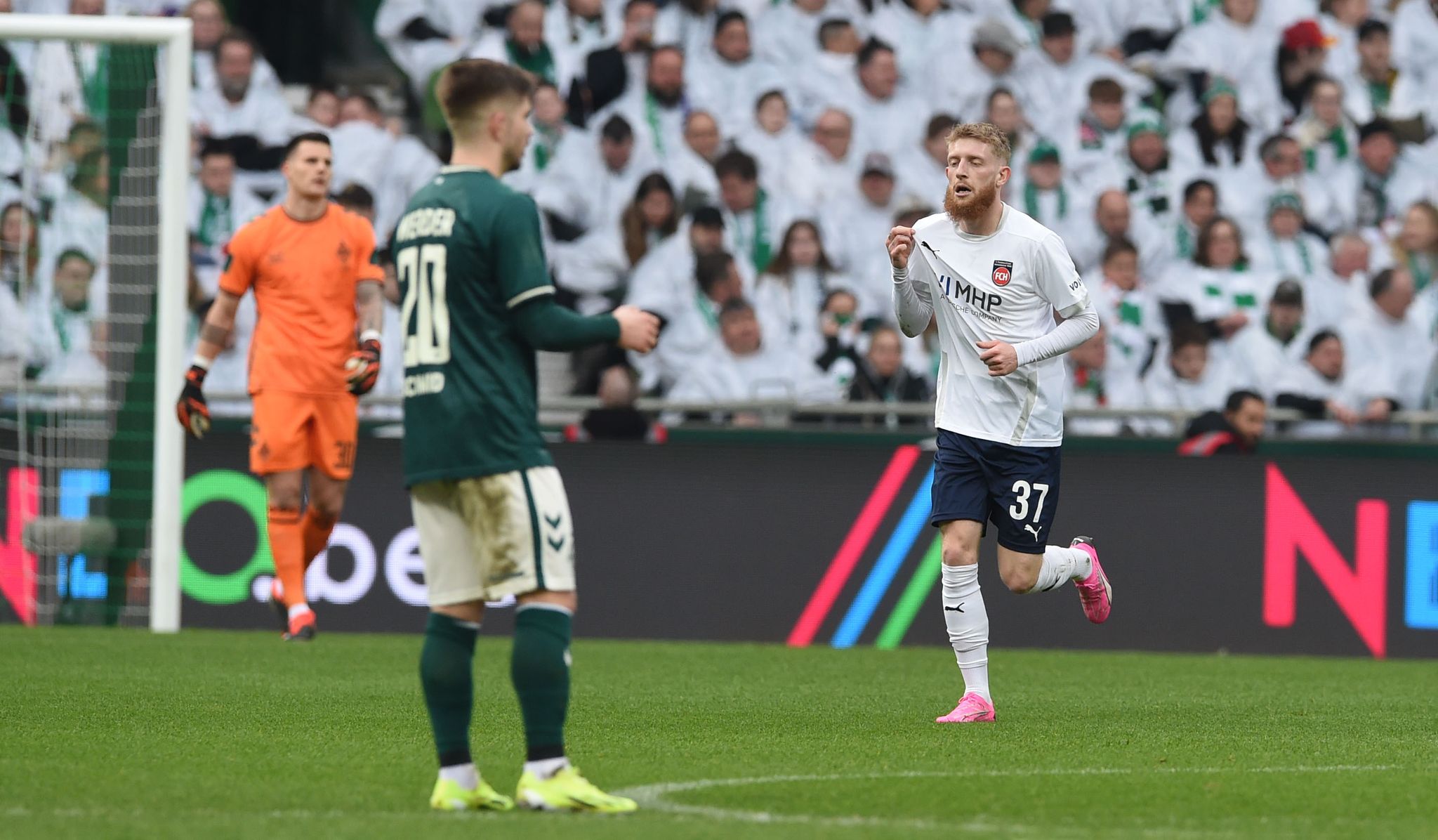 Heidenheim crasht Werder Bremens Geburtstagsparty