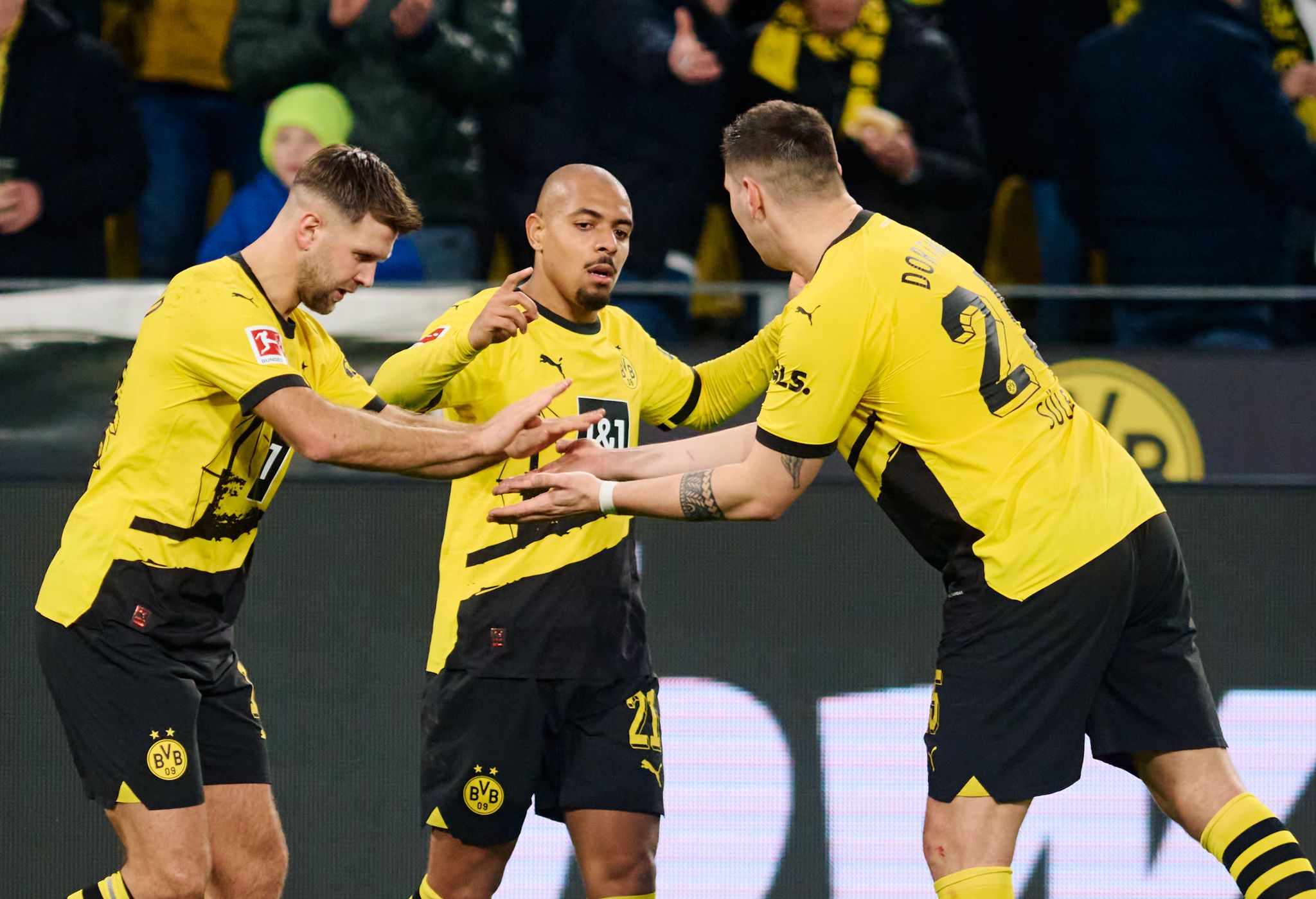 BVB festigt Rang vier dank Malen: Heimsieg gegen Freiburg