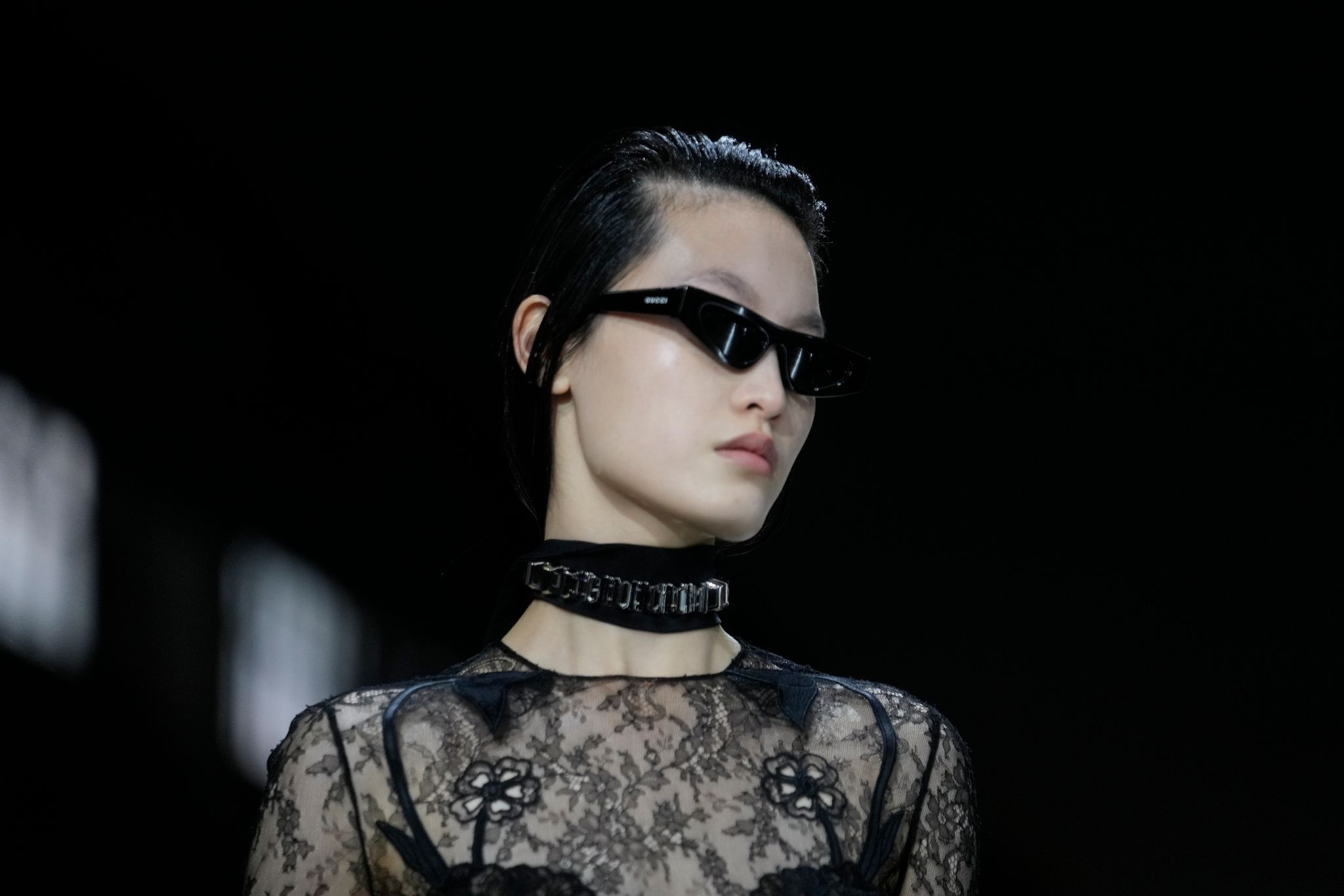 Sexy und glamourös: Gucci-Frau im Herbst/Winter 2024/25
