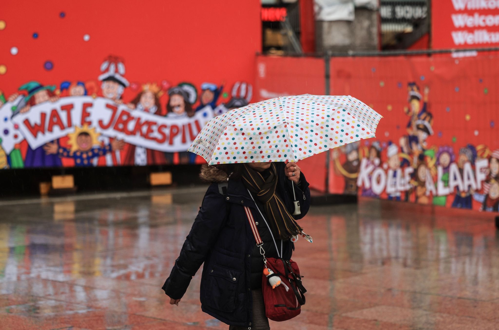 Karnevalsauftakt bei schlechtem Wetter