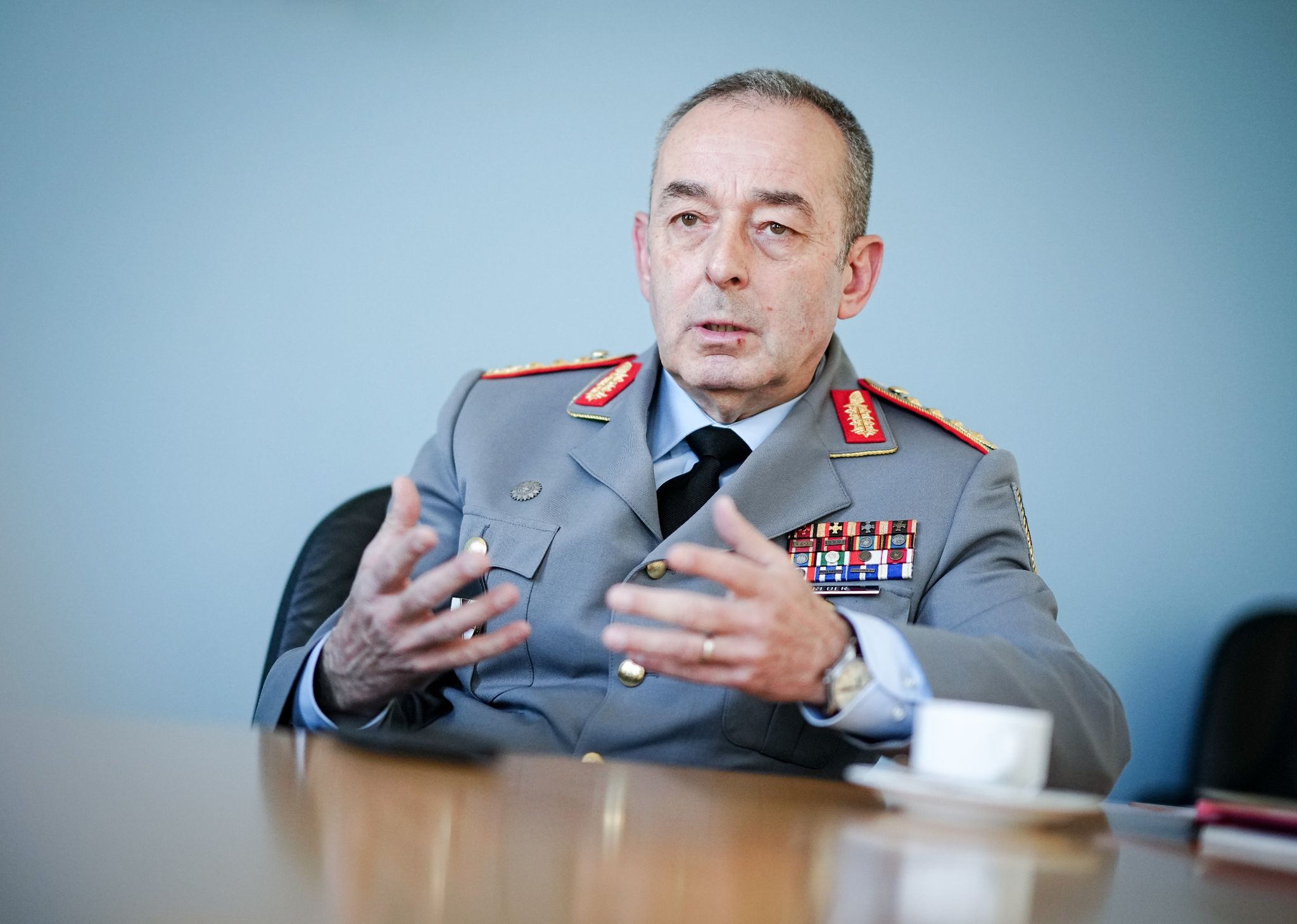 Generalinspekteur Breuer: In fünf Jahren kriegstüchtig sein