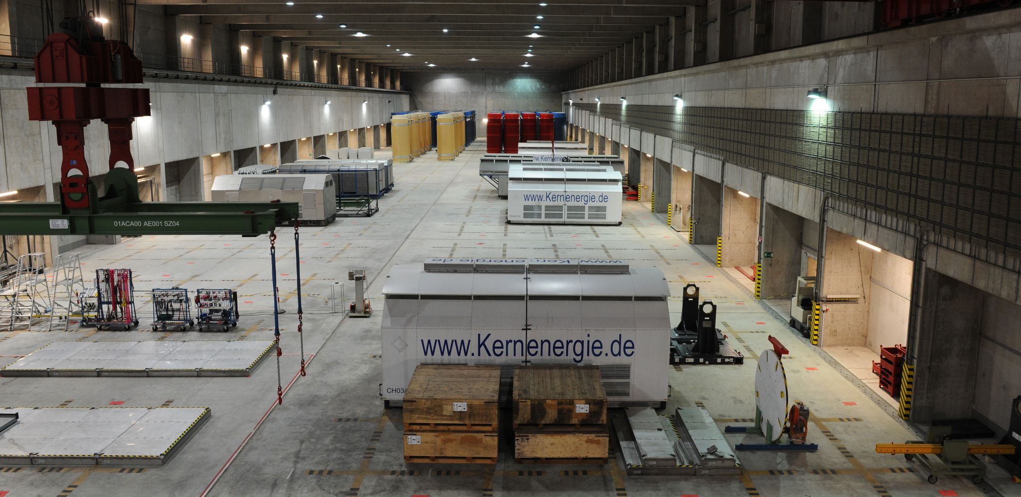 Baumaßnahmen zum Schutz von Atommüll-Lager haben begonnen