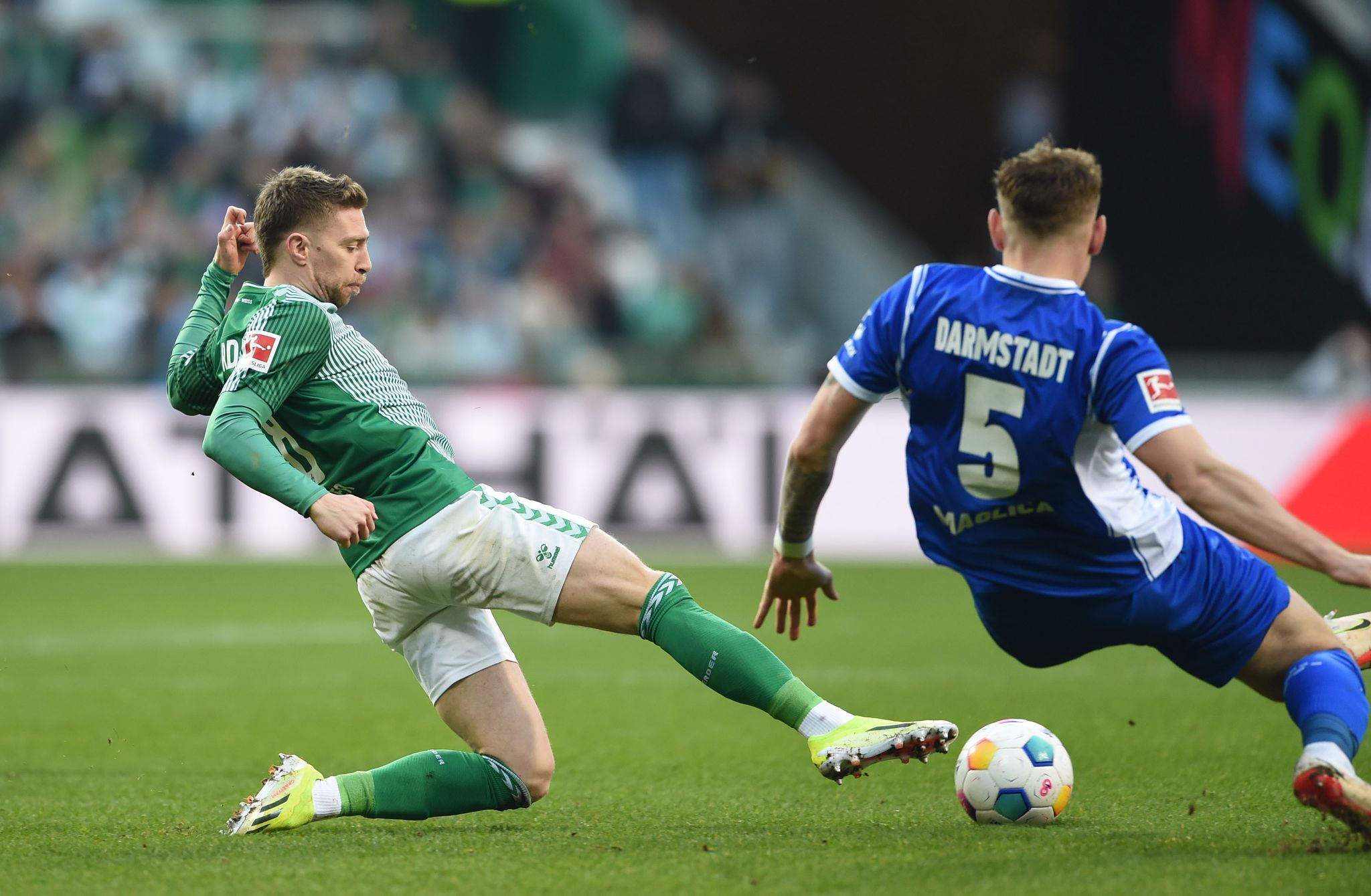 Werder im doppelten Videobeweis-Glück gegen Darmstadt