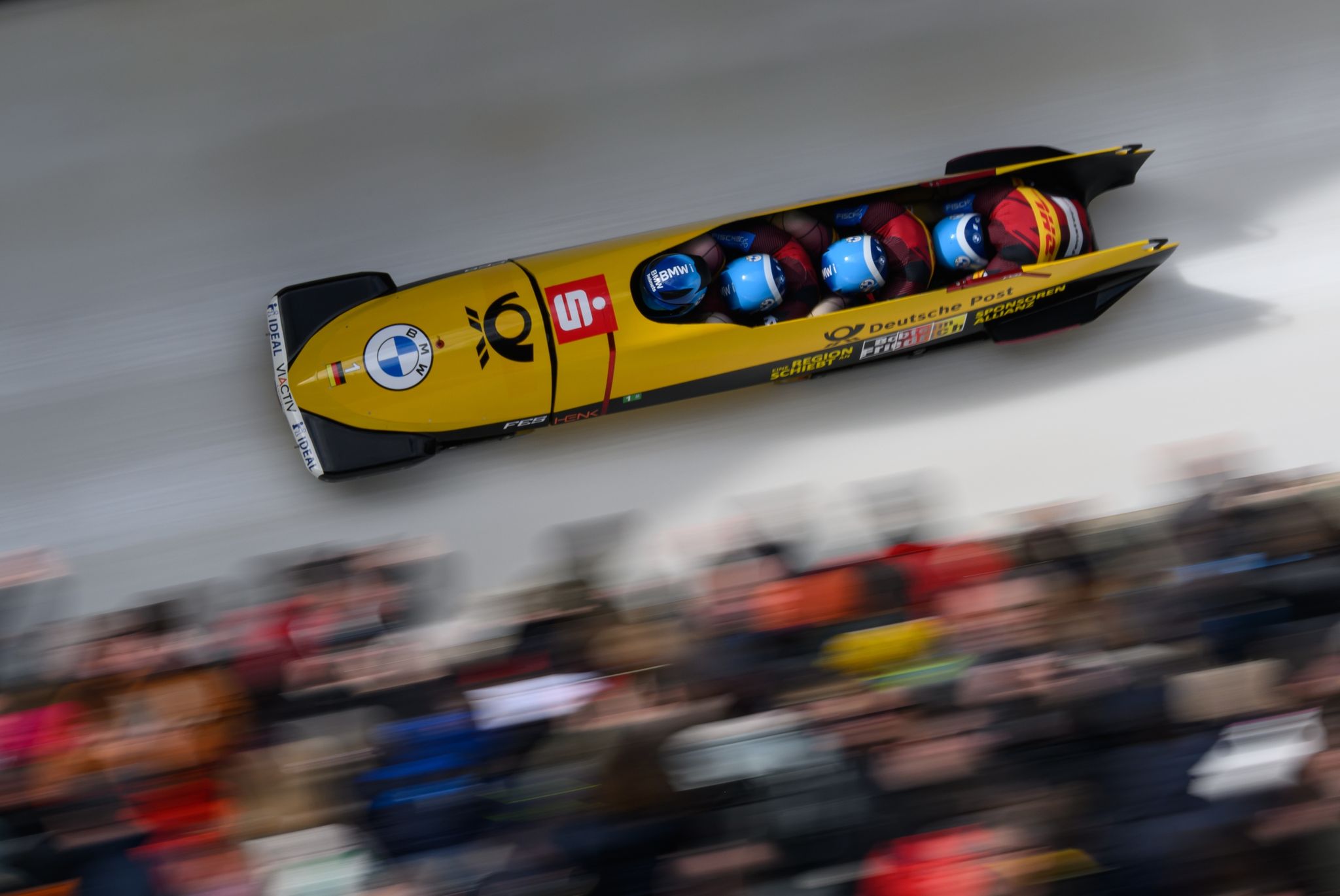 Francesco Friedrich auf Titelkurs bei Viererbob-WM