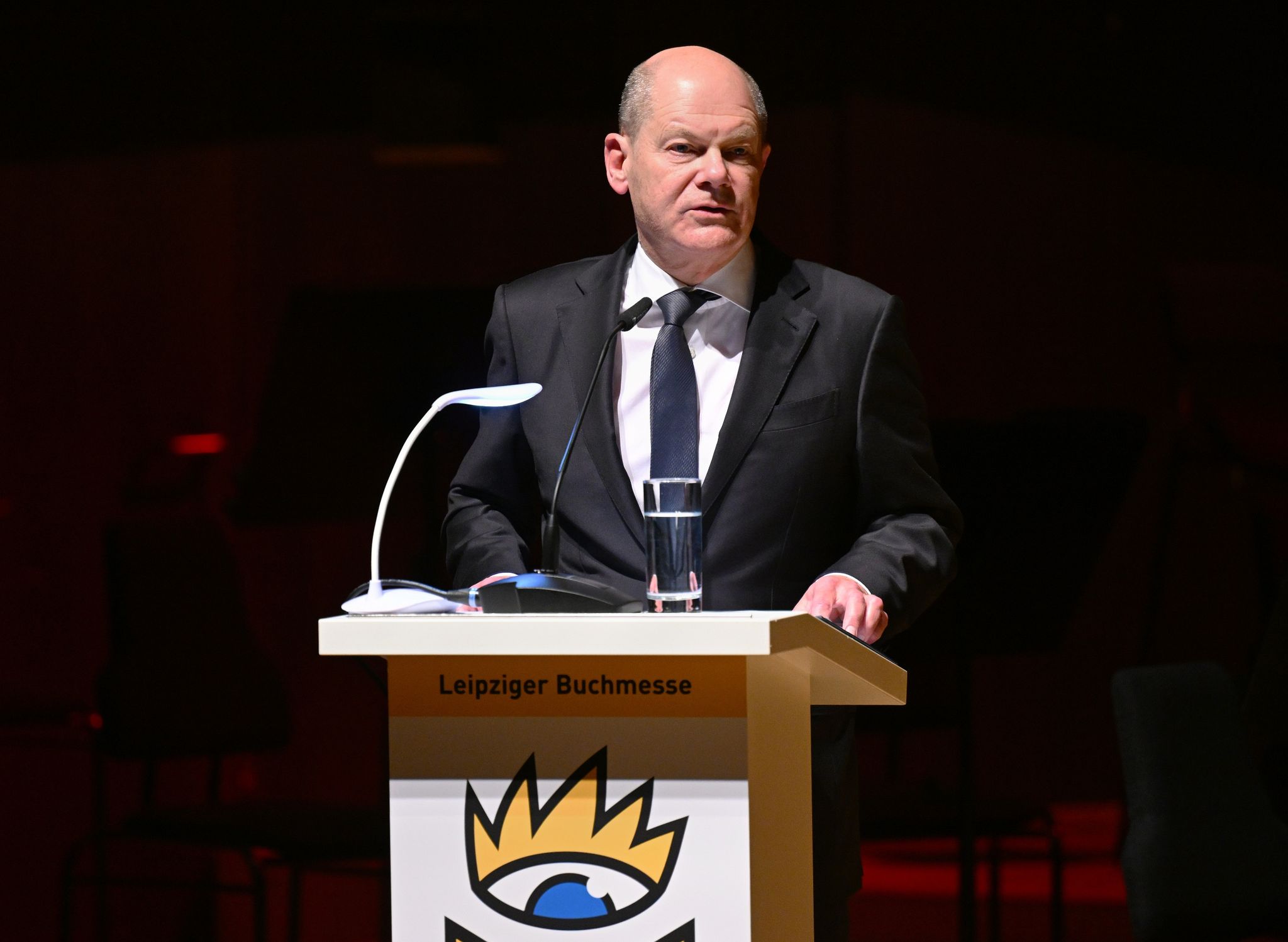 Scholz-Rede zur Eröffnung der Leipziger Buchmesse gestört