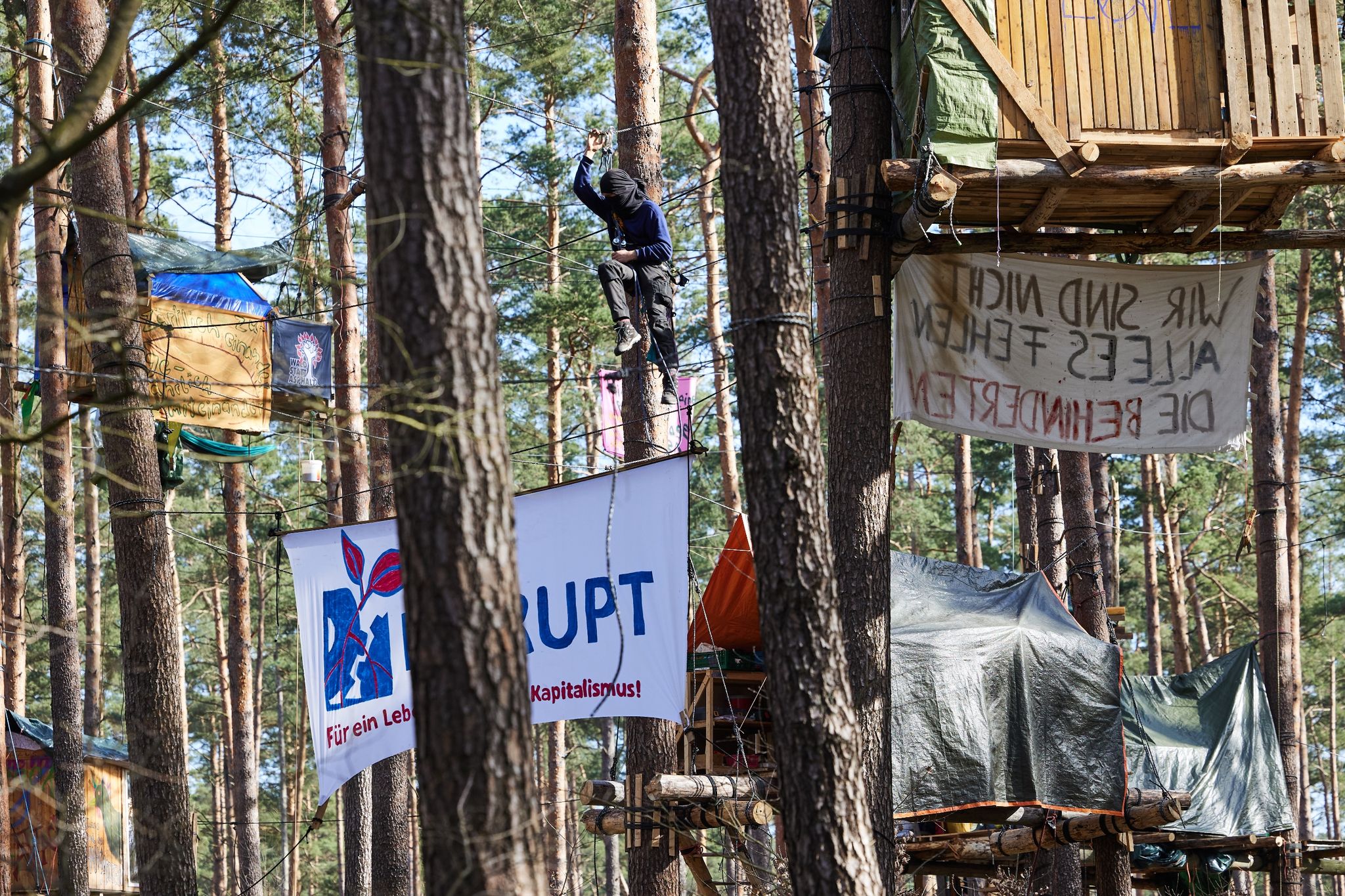 Streit um das Tesla-Protestcamp geht weiter