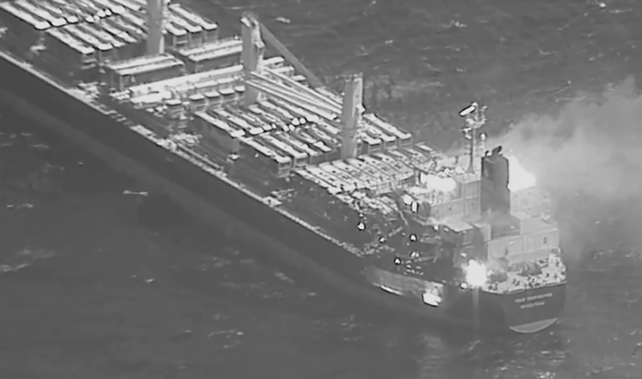 US-Militär: Drei Tote bei Huthi-Angriff auf Frachtschiff