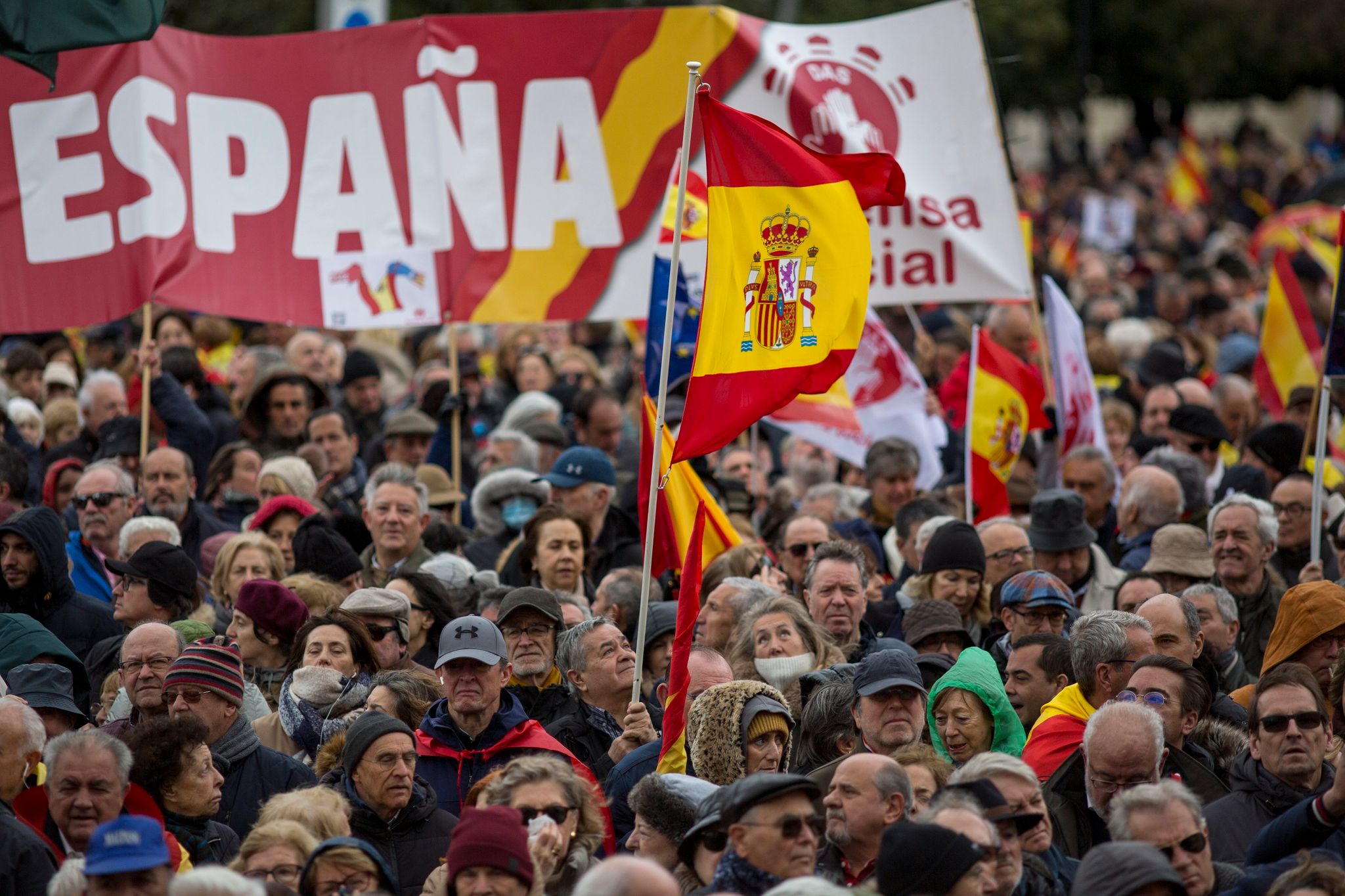 Erneut Protest gegen Amnestie für katalanische Separatisten