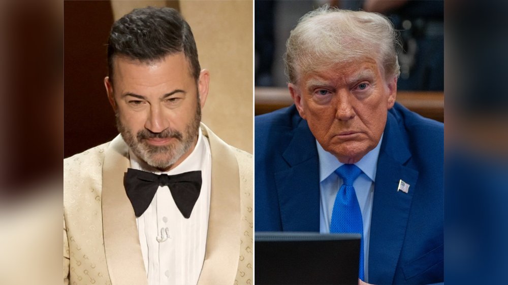 Einen Tag nach den Oscars: Jimmy Kimmel tritt gegen „Dödel“ Trump nach