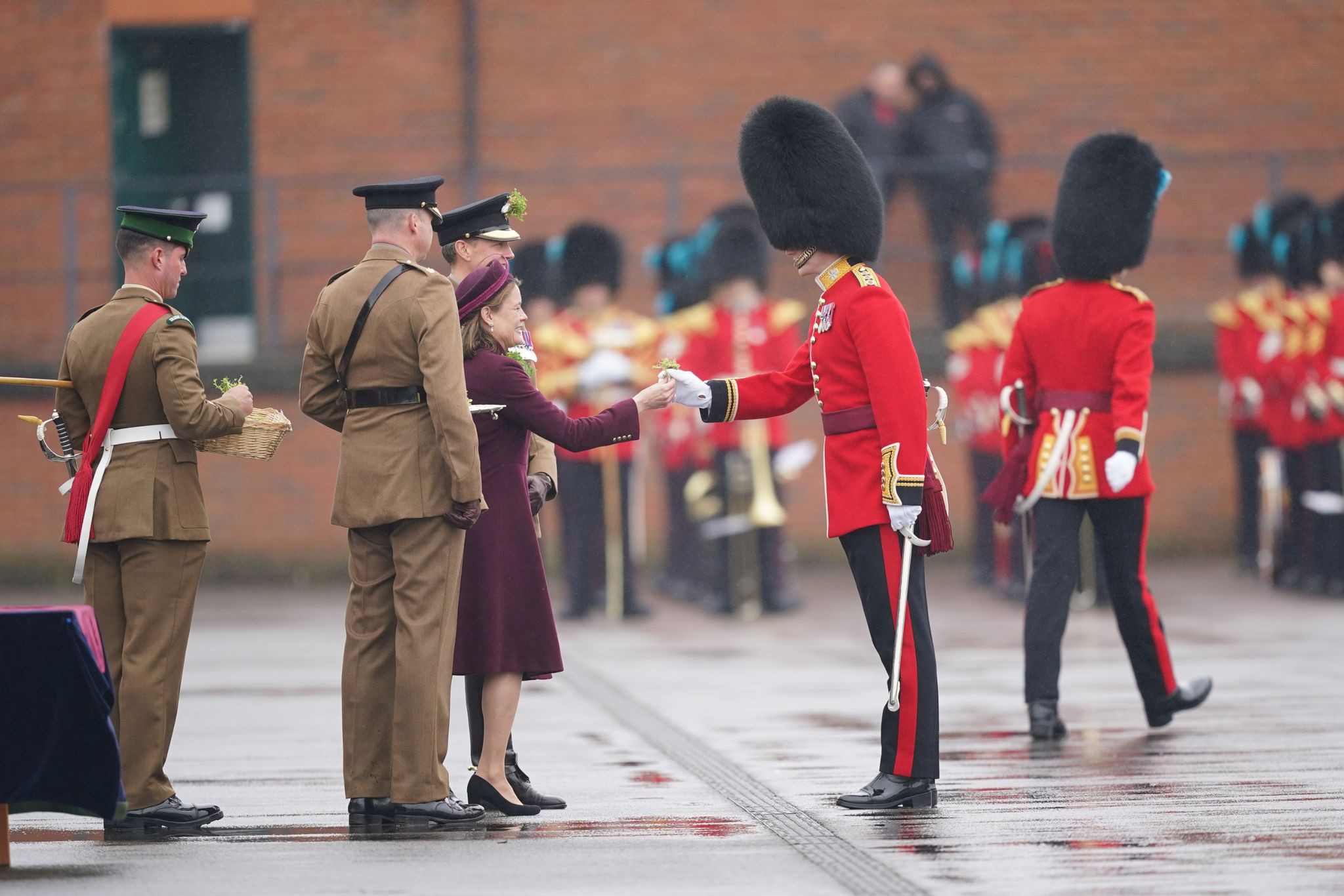St. Patrick’s Day – Vertretung für Kate bei Irish Guards