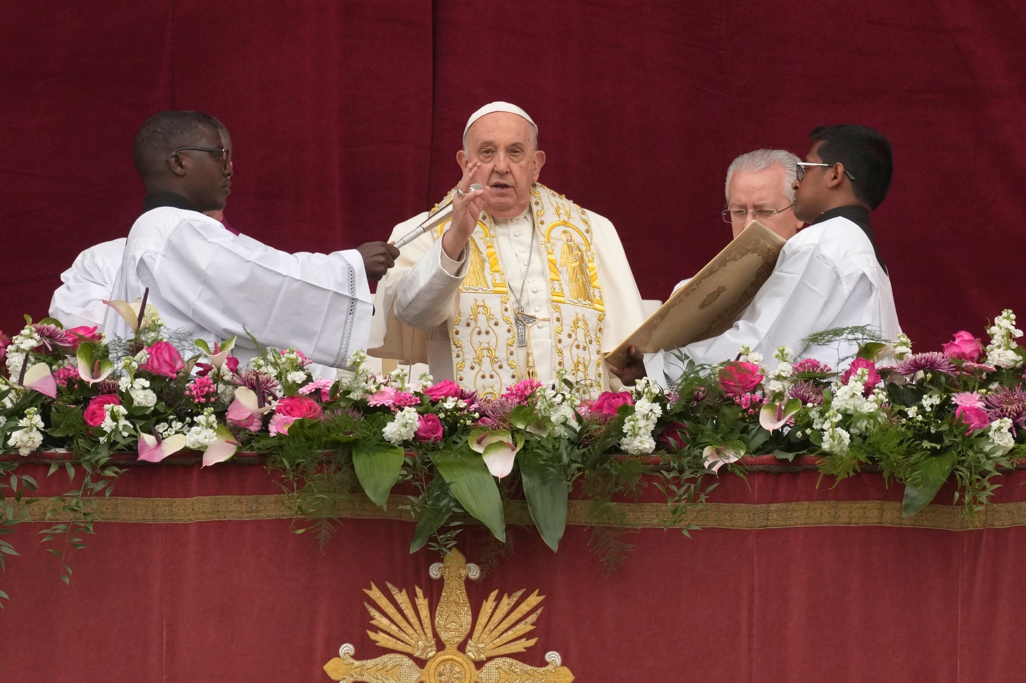 Papst Franziskus mahnt zu Frieden in Gazastreifen und Ukraine