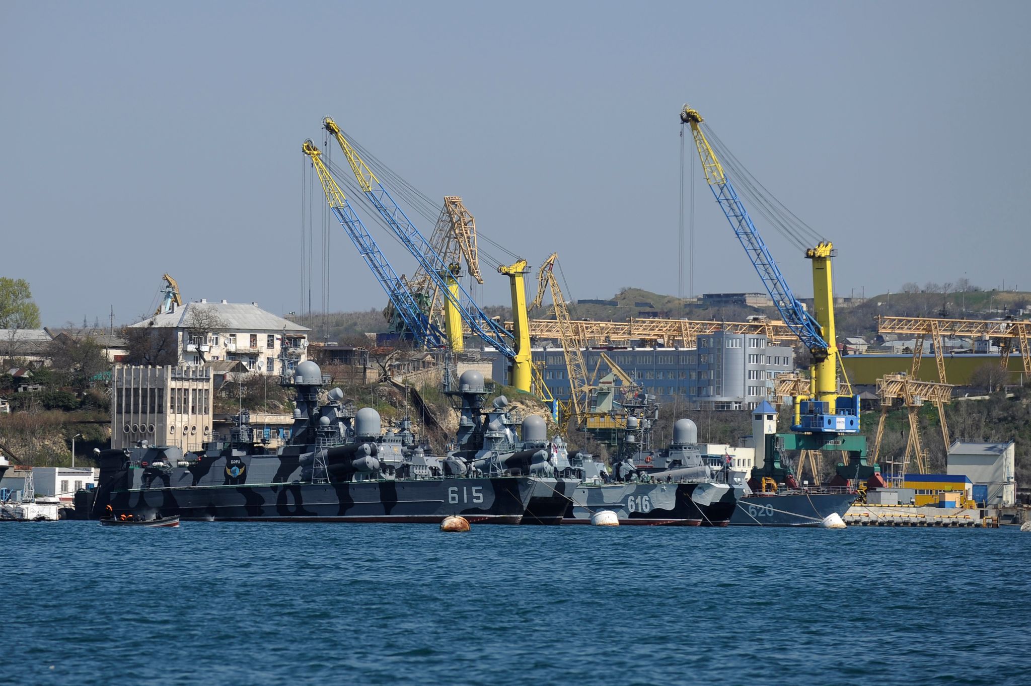 Schweres Patrouillenboot vor Krim versenkt