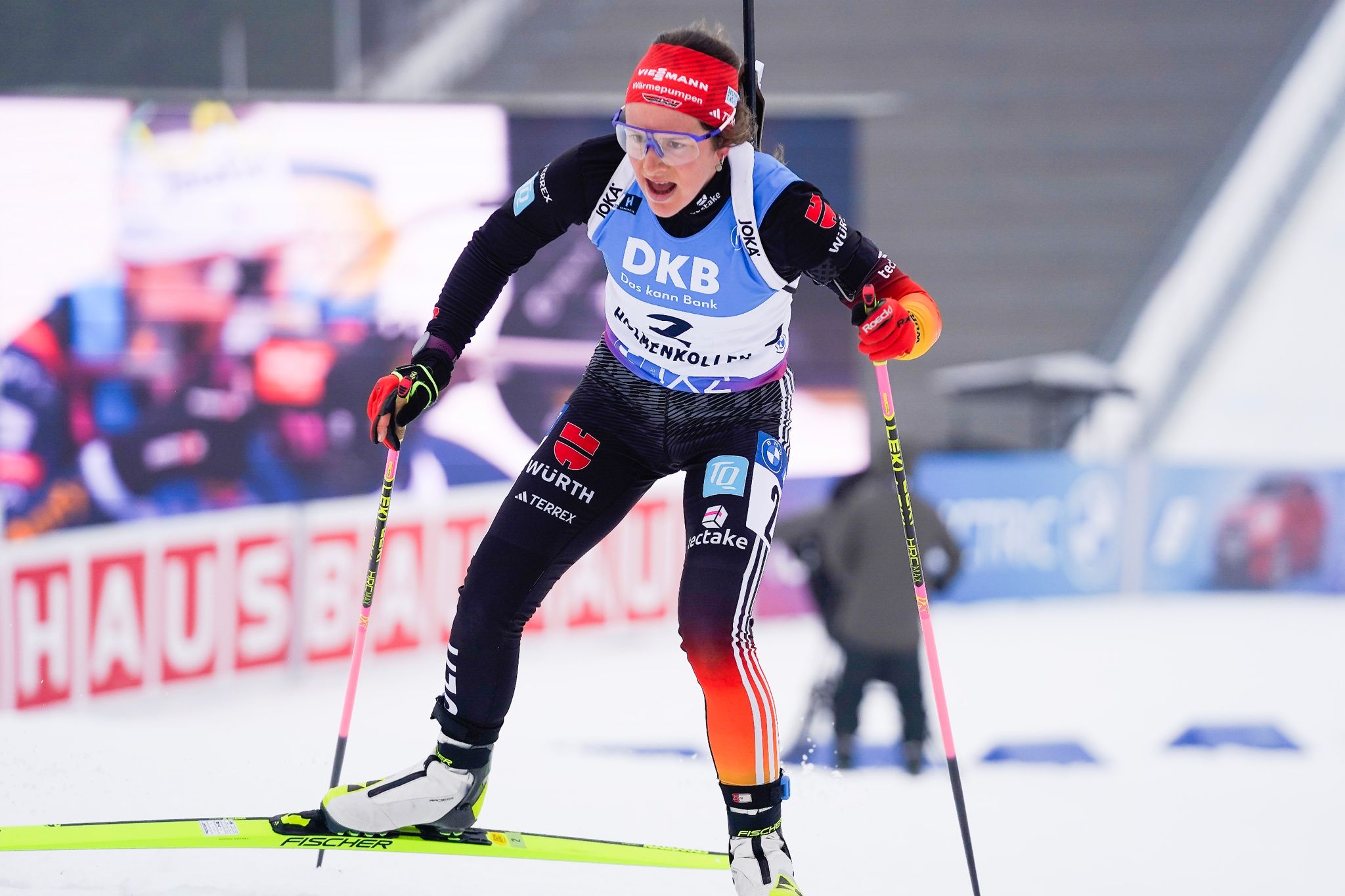 Biathletinnen im Massenstart in Oslo ohne Top-Ten-Platz
