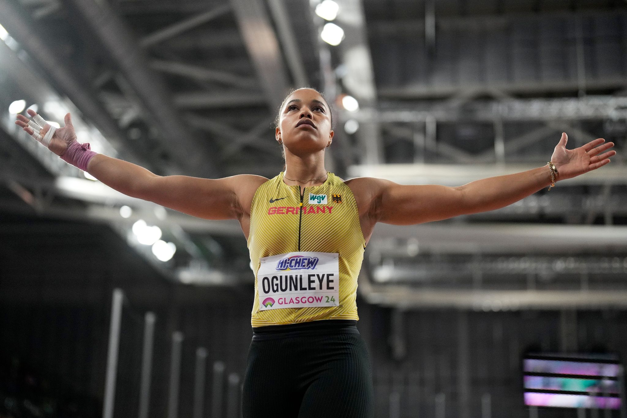 Silber für Kugelstoßerin Yemisi Ogunleye bei Hallen-WM