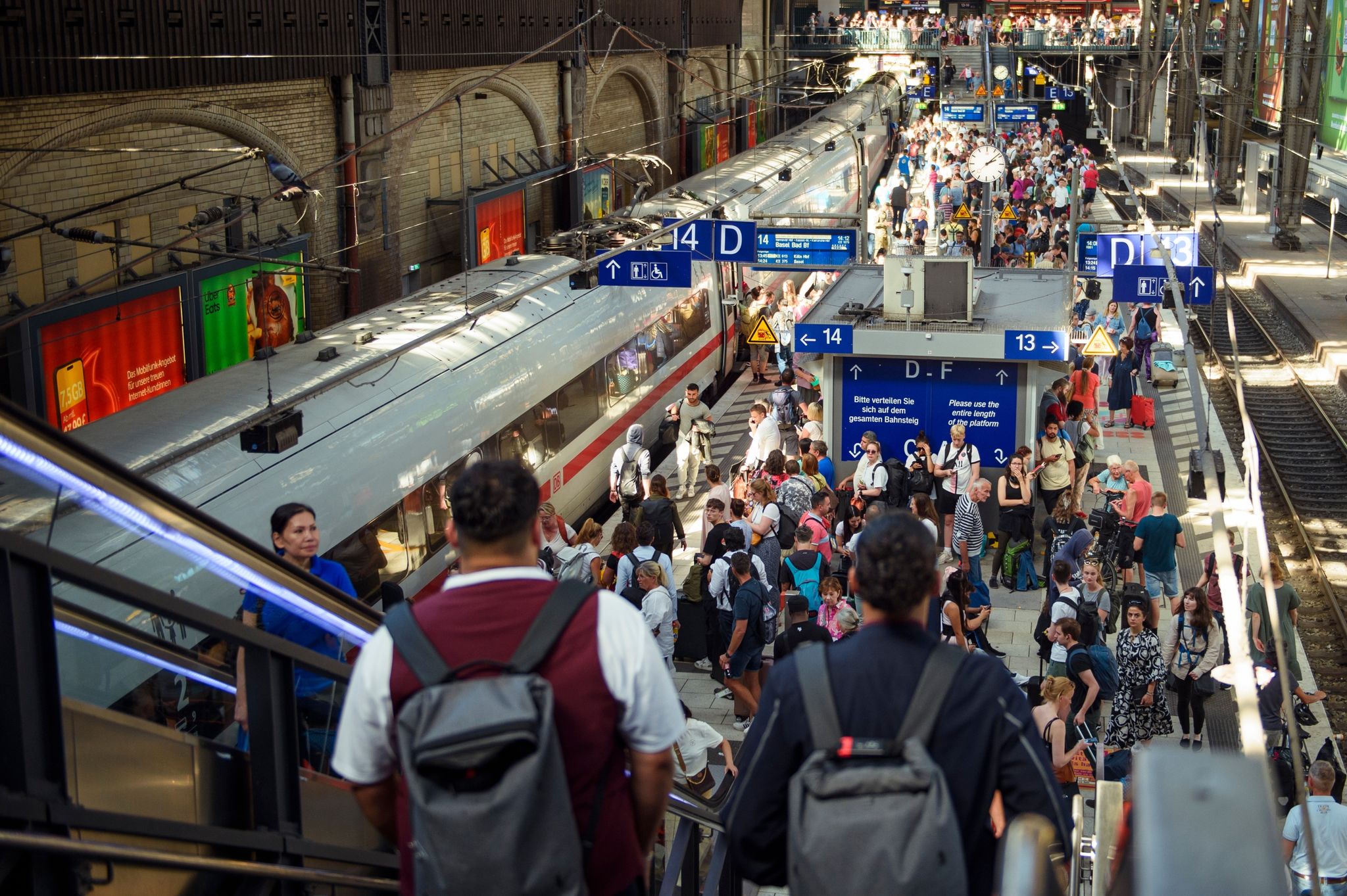 Rekord bei Bahnfahrten in Deutschland