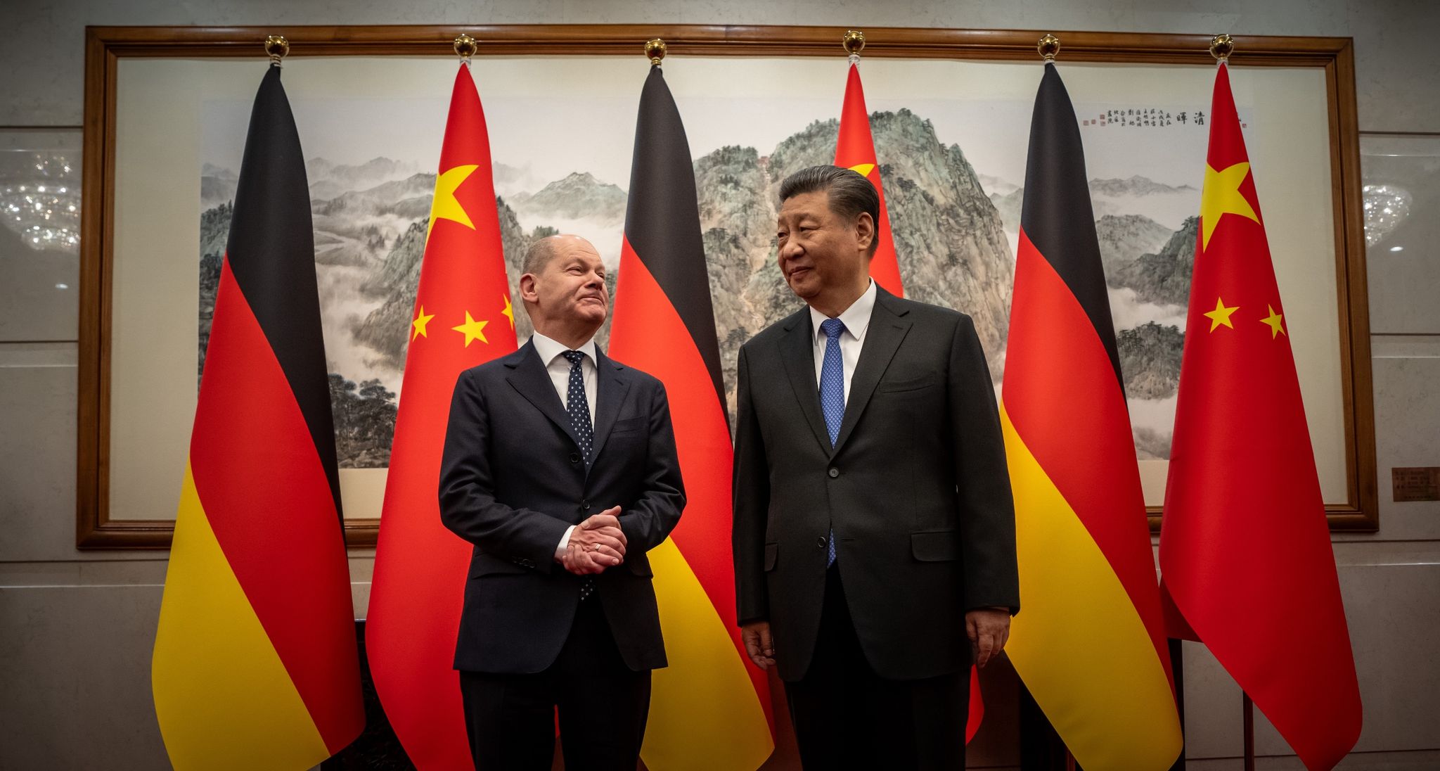 Präsident Xi Jinping wirbt für enge Zusammenarbeit mit Deutschland