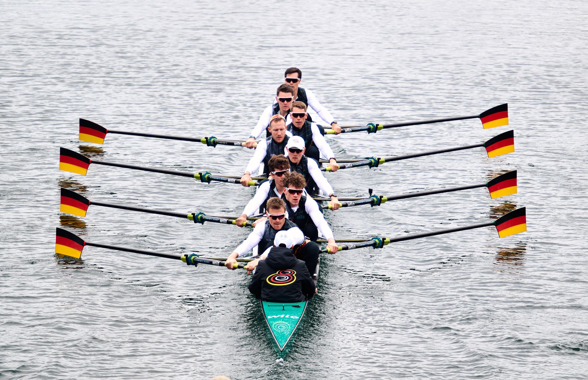 Deutschland-Achter holt Silber bei EM in Szeged
