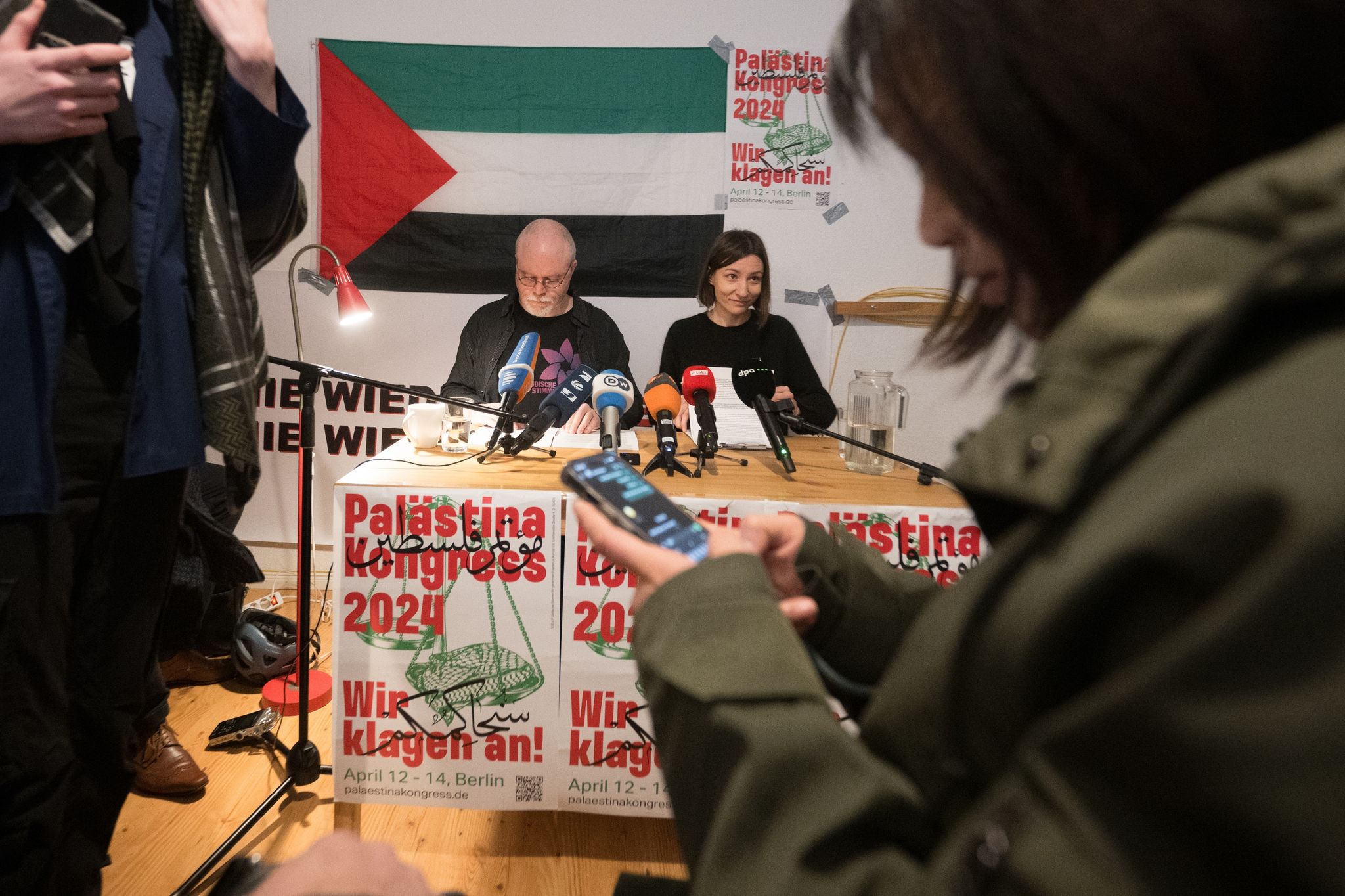 Polizei mit Großaufgebot bei Palästina-Kongress» in Berlin