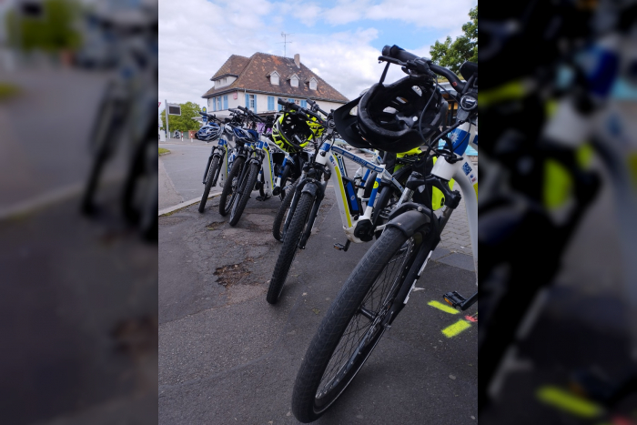 Polizei in Darmstadt und Weiterstadt kontrolliert Fahrräder