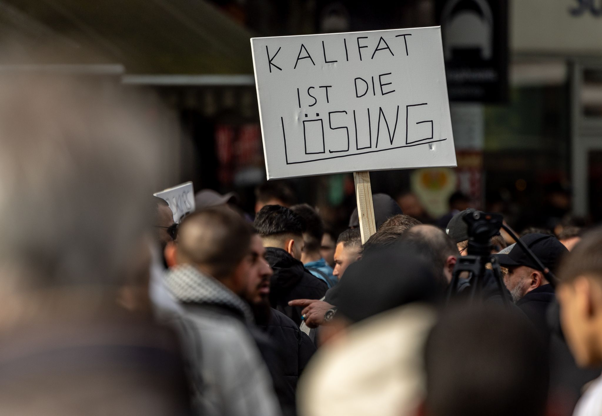 Islamisten-Demo für Faeser: «schwer erträglich»
