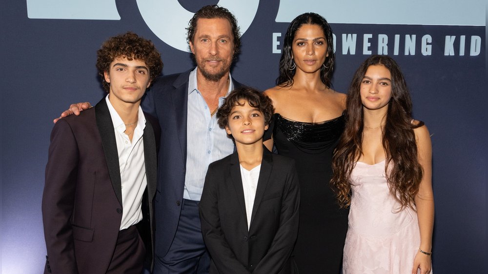 Matthew McConaughey und Familie glänzen auf Spendengala in Texas