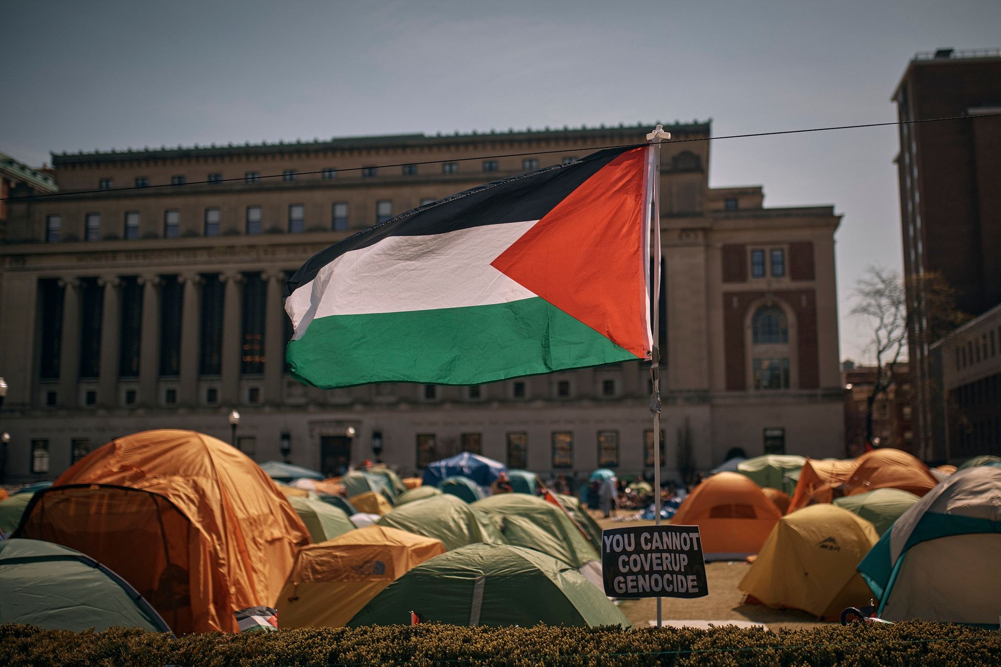 Festnahmen bei Gaza-Demos an Unis in USA