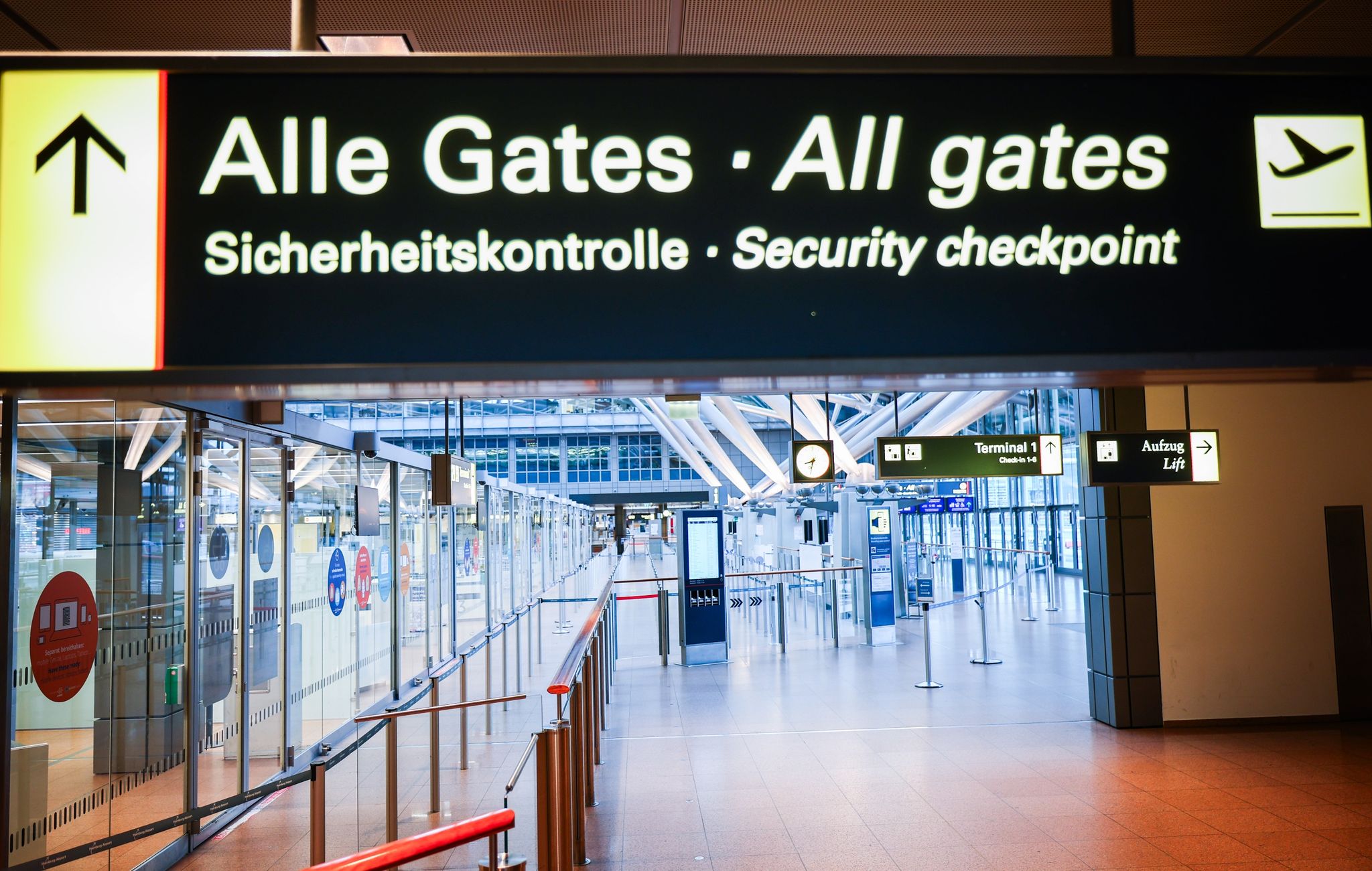 Schlichtung für Luftsicherheitskräfte beginnt