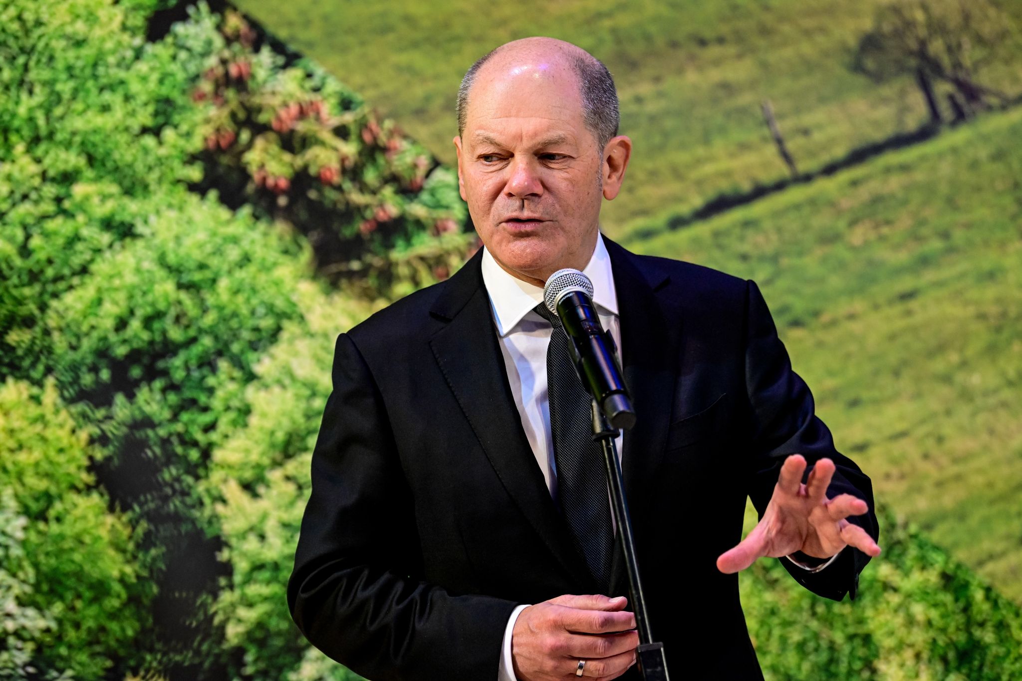 Scholz spricht mit Kommission über Entlastung der Landwirte