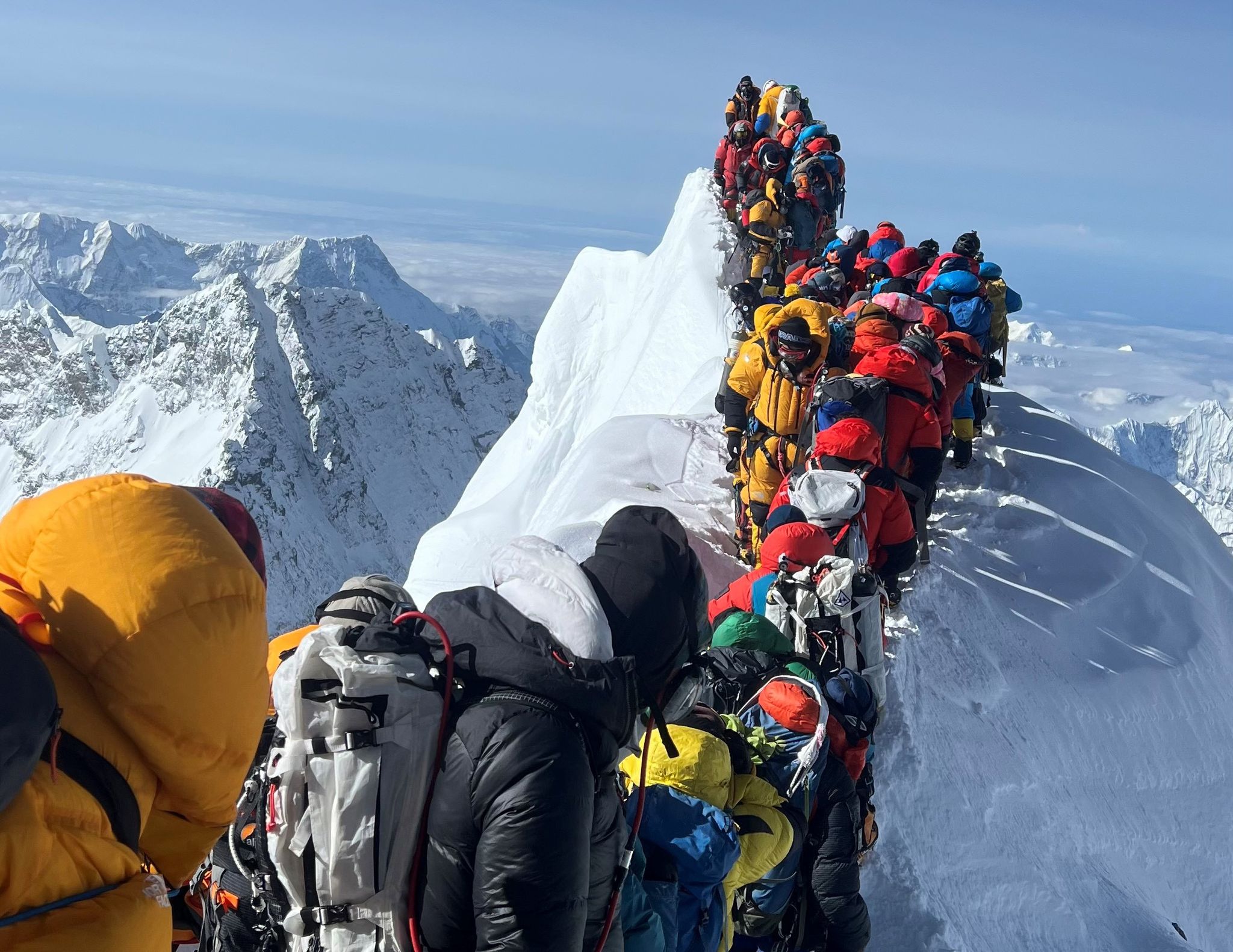 Wieder Stau in der Todeszone des Mount Everest