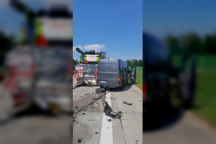 Bremerhaven: Zusammenstoß auf der Autobahn