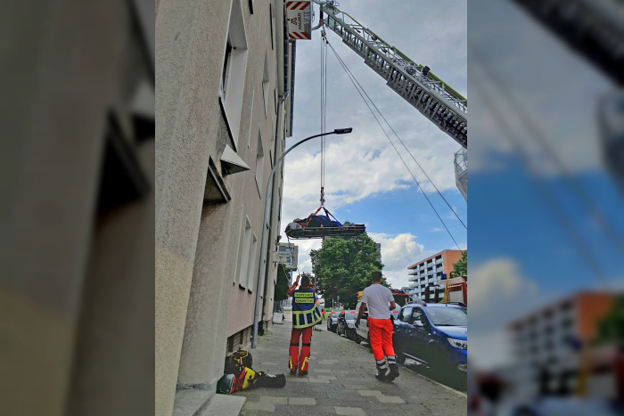 Bremerhaven: Höhenretter unterstützen Krankentransport