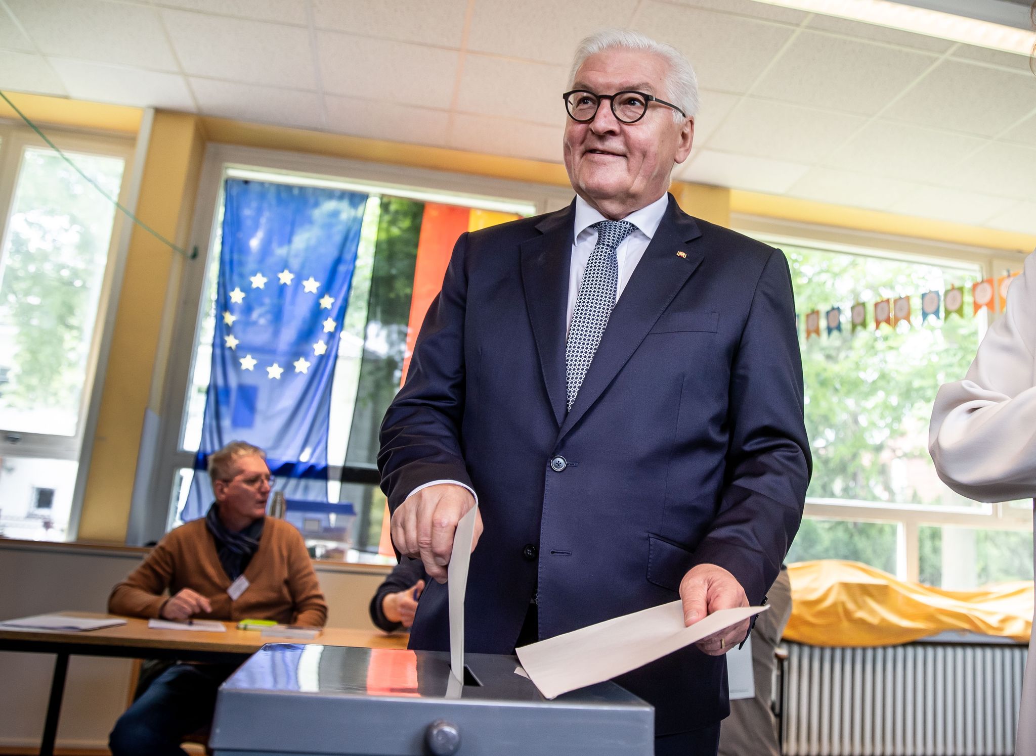 Steinmeier und Kollegen: Mit EU-Wahl Freiheit verteidigen