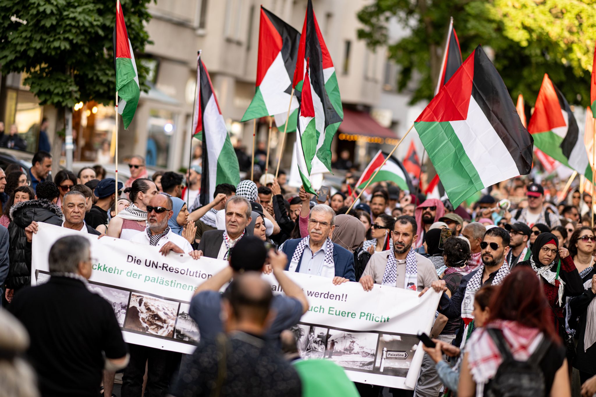 Unruhen nach Nakba-Demonstration in Berlin-Neukölln