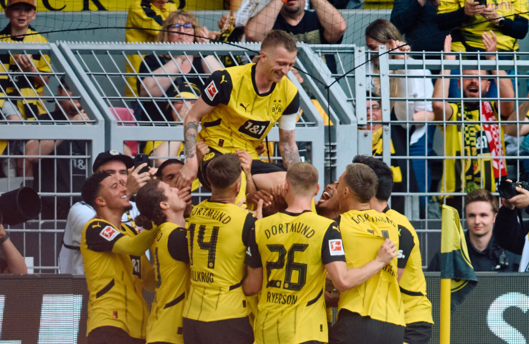 Emotionale Abschiedsshow für Marco Reus: BVB siegt 4:0 gegen Darmstadt
