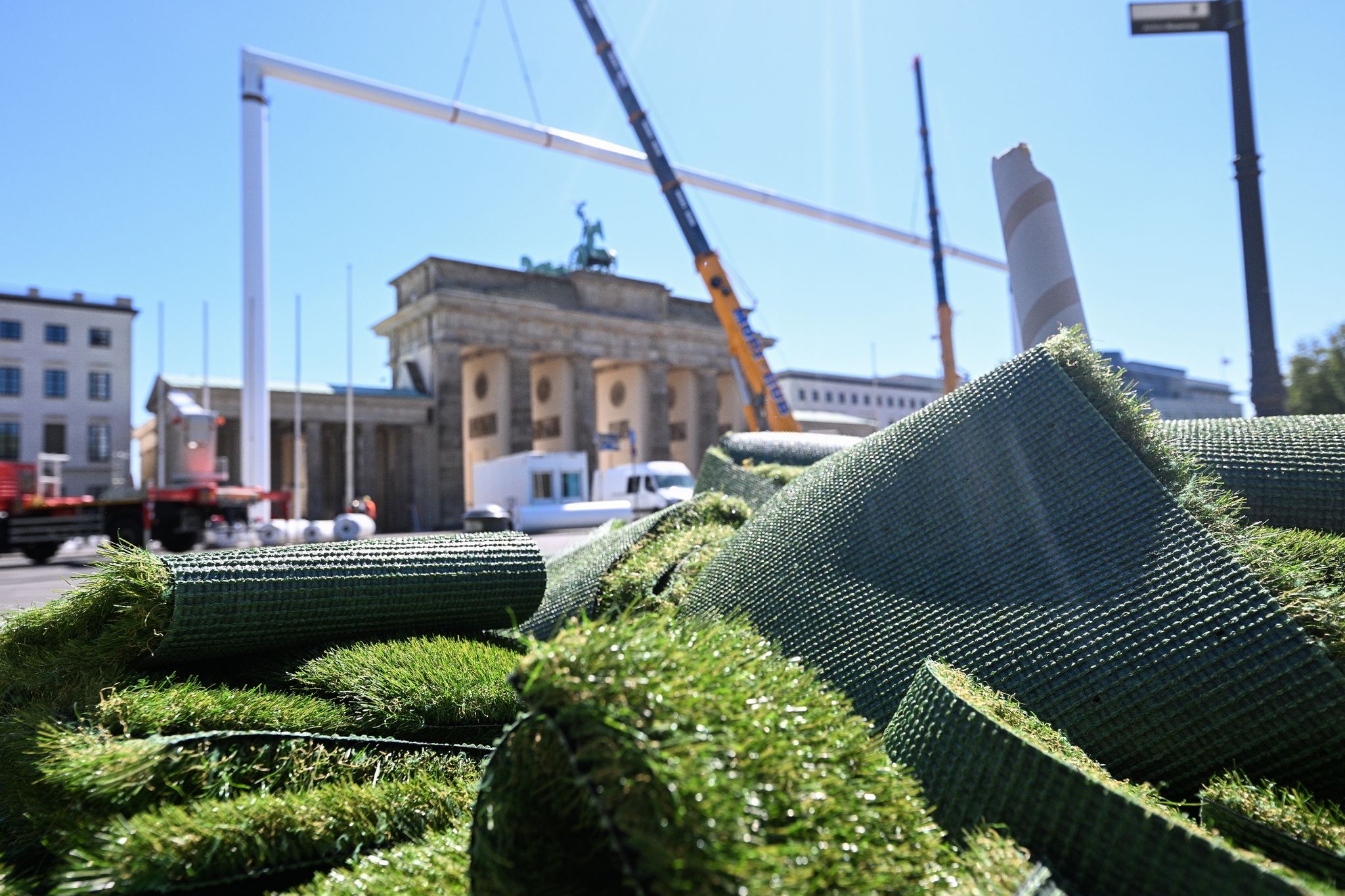 Fußball-EM und Ukraine-Konferenz: Großeinsatz für Polizei