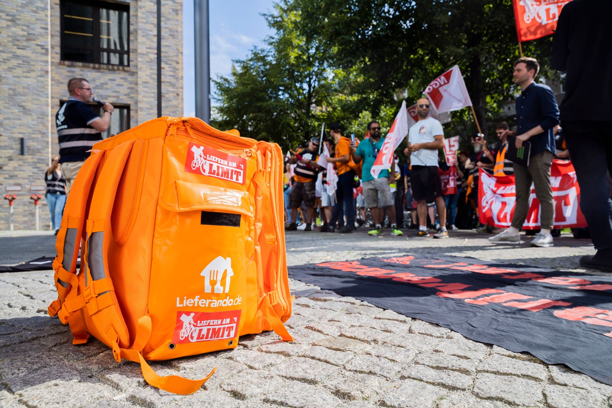 Erneuter Warnstreik von Lieferandofahrern